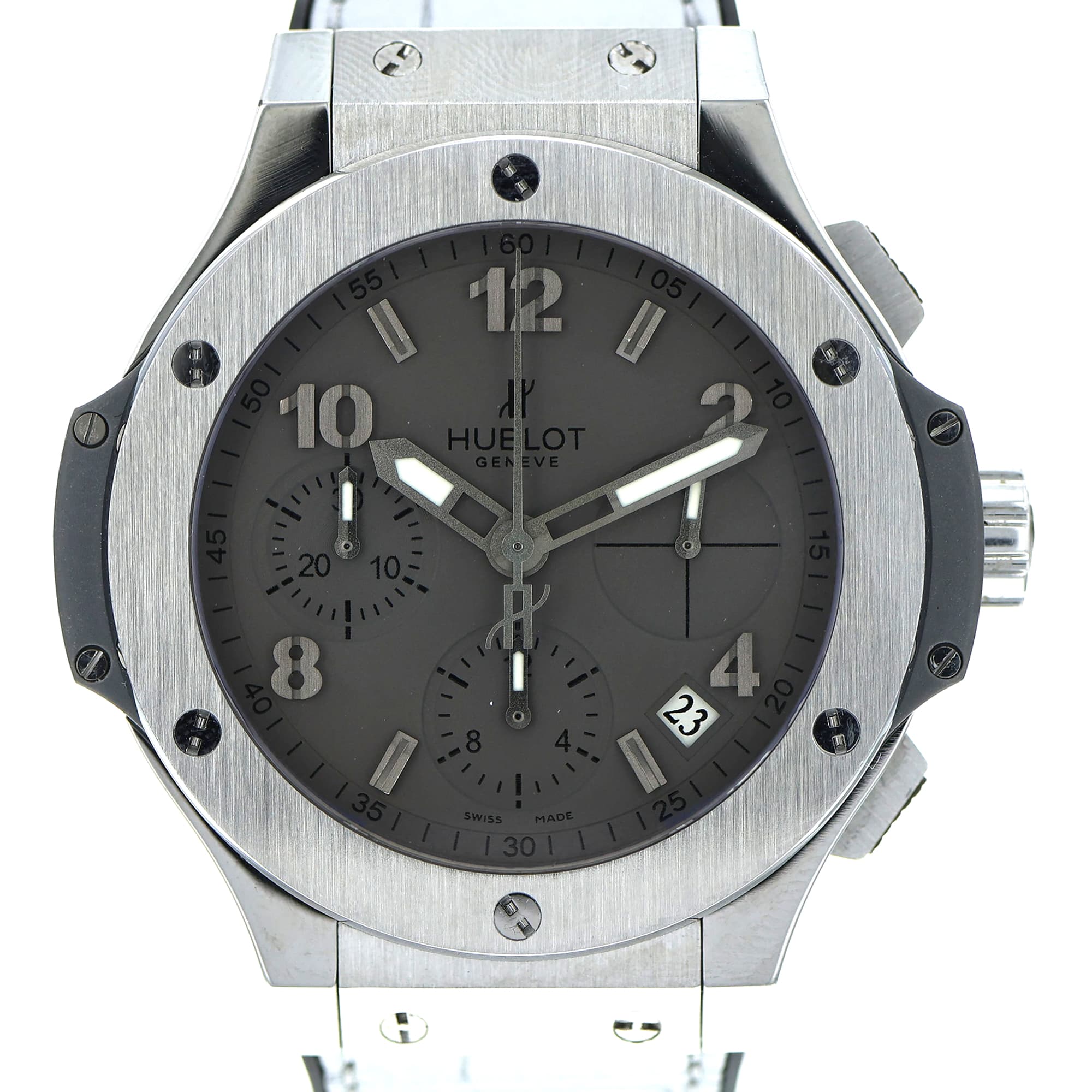 Hublot Big Bang 41mm 342.ST.5010.LR Titanium Chronograph clear back
