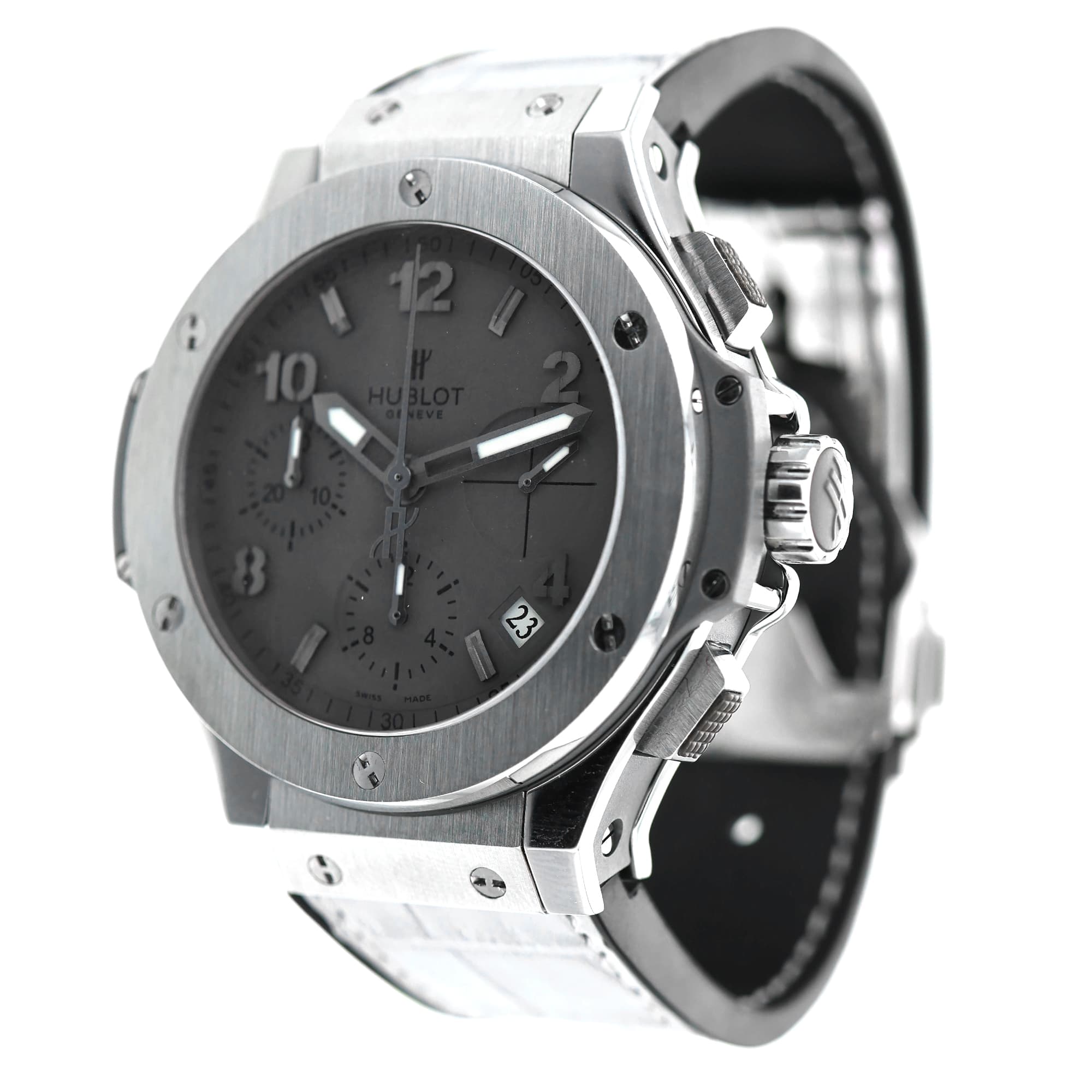 Hublot Big Bang 41mm 342.ST.5010.LR Titanium Chronograph clear back
