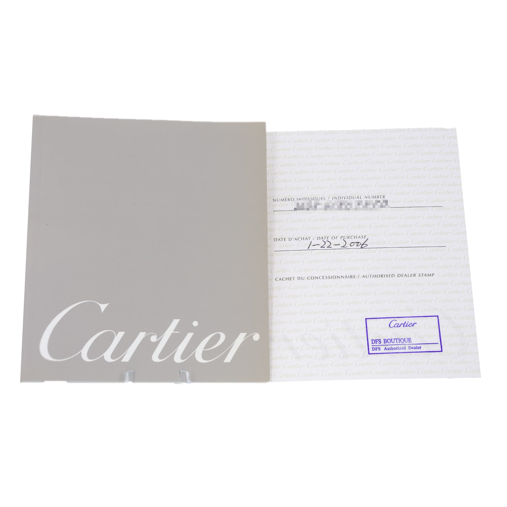 Cartier Santos Demoiselle W25075Z5 2698 Pink Mother of Pearl Roman Ladies Watch
