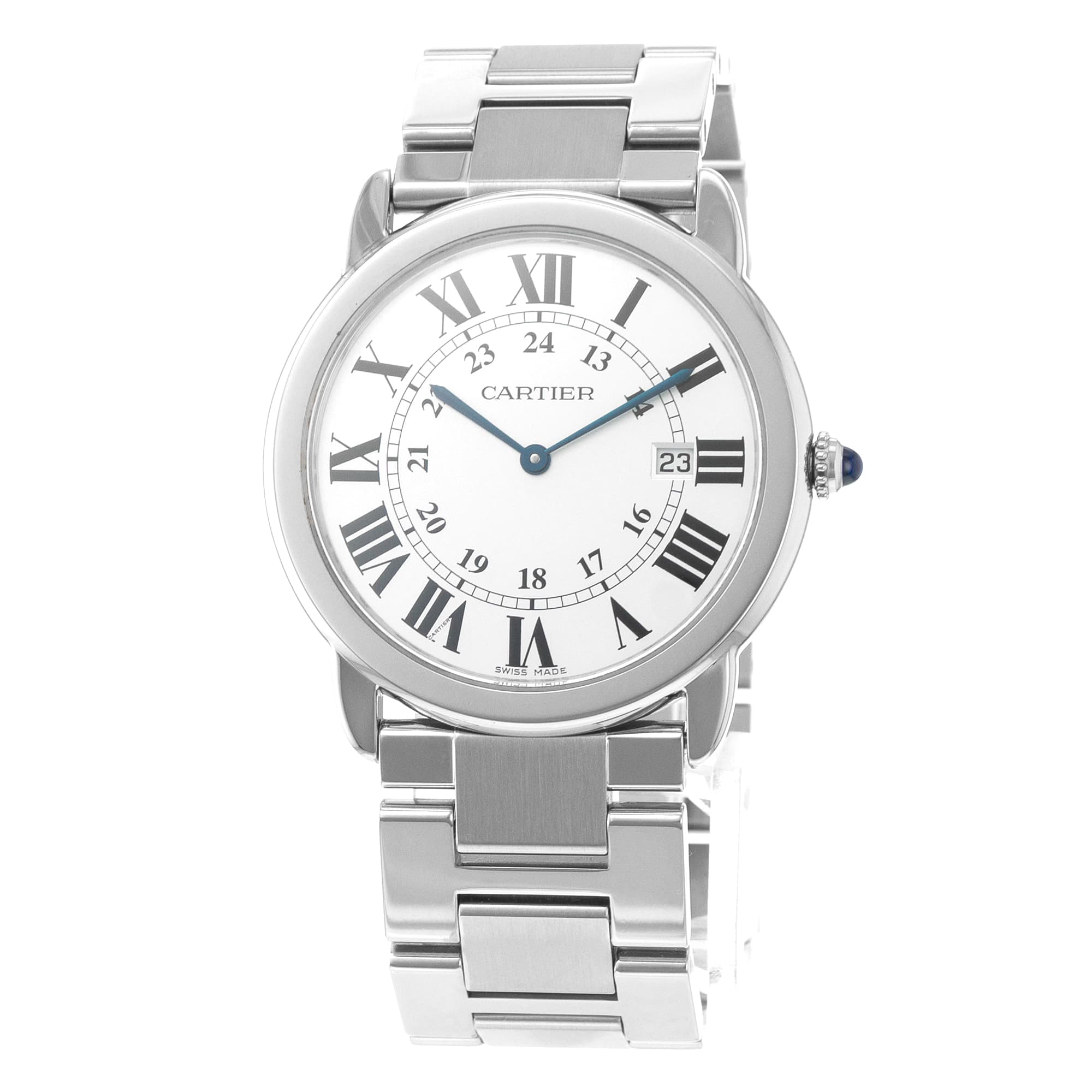 Cartier Ronde Solo de Cartier W6701005 2934 36mm Steel Quartz Mens Watch