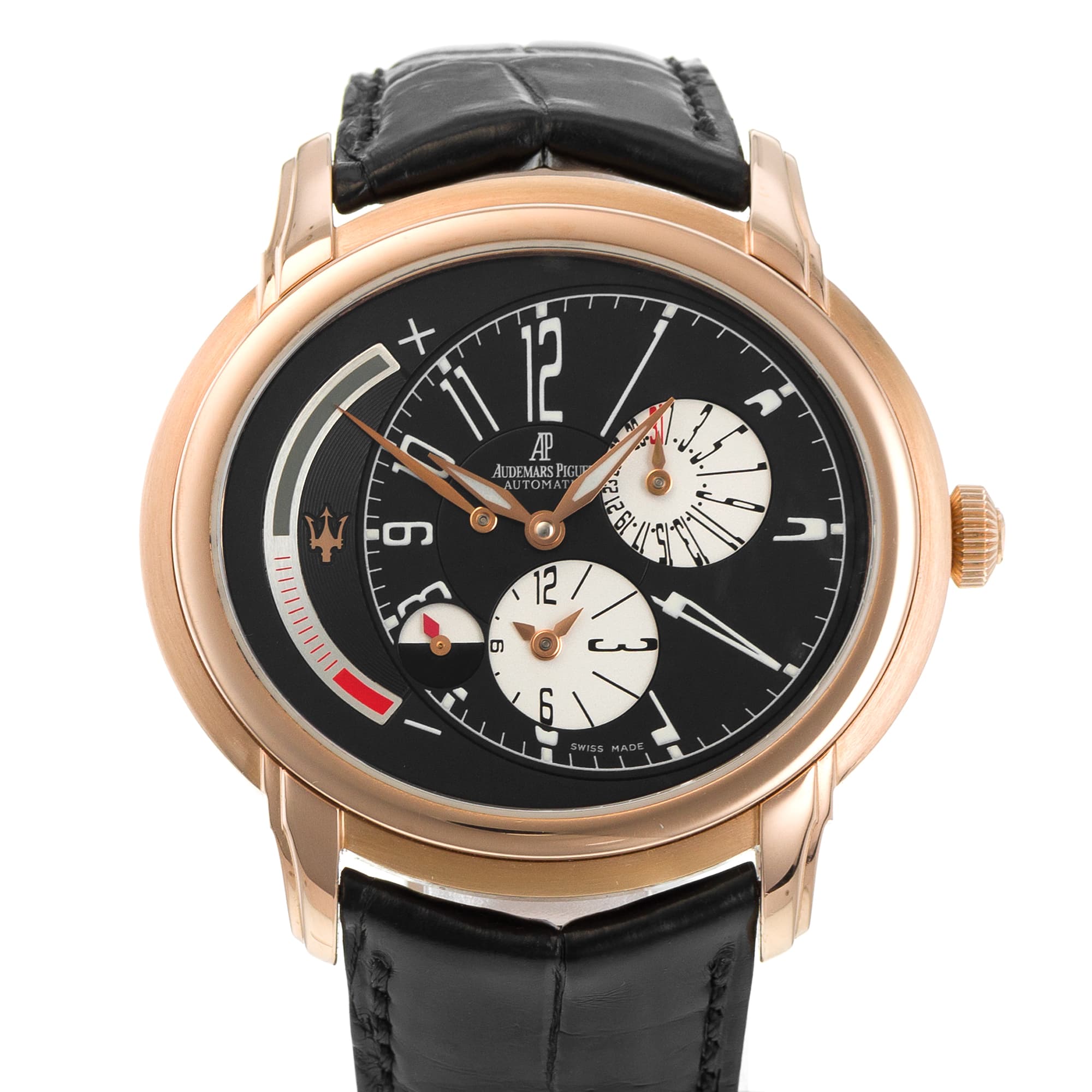 Audemars Piguet Millenary 26150OR.OO.D003CU.01 Maserati 18k Rose Gold Mens Watch