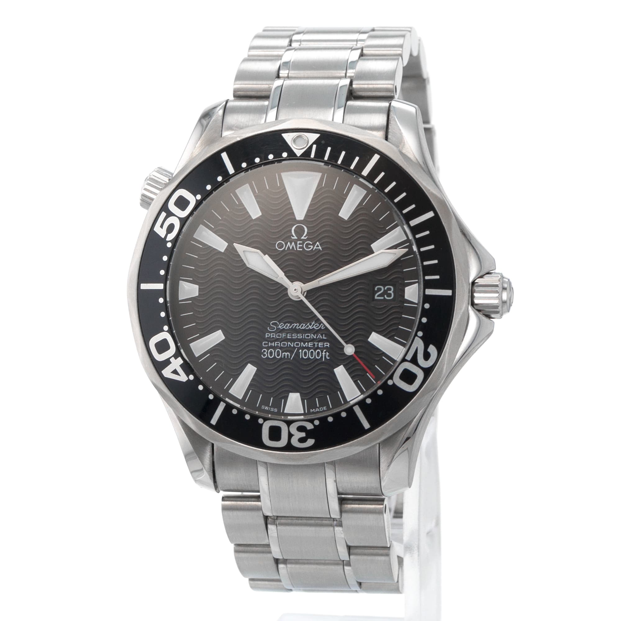 Omega Seamaster 2254.50 41mm Black Dial Stainless Steel Automatic Mens Watch