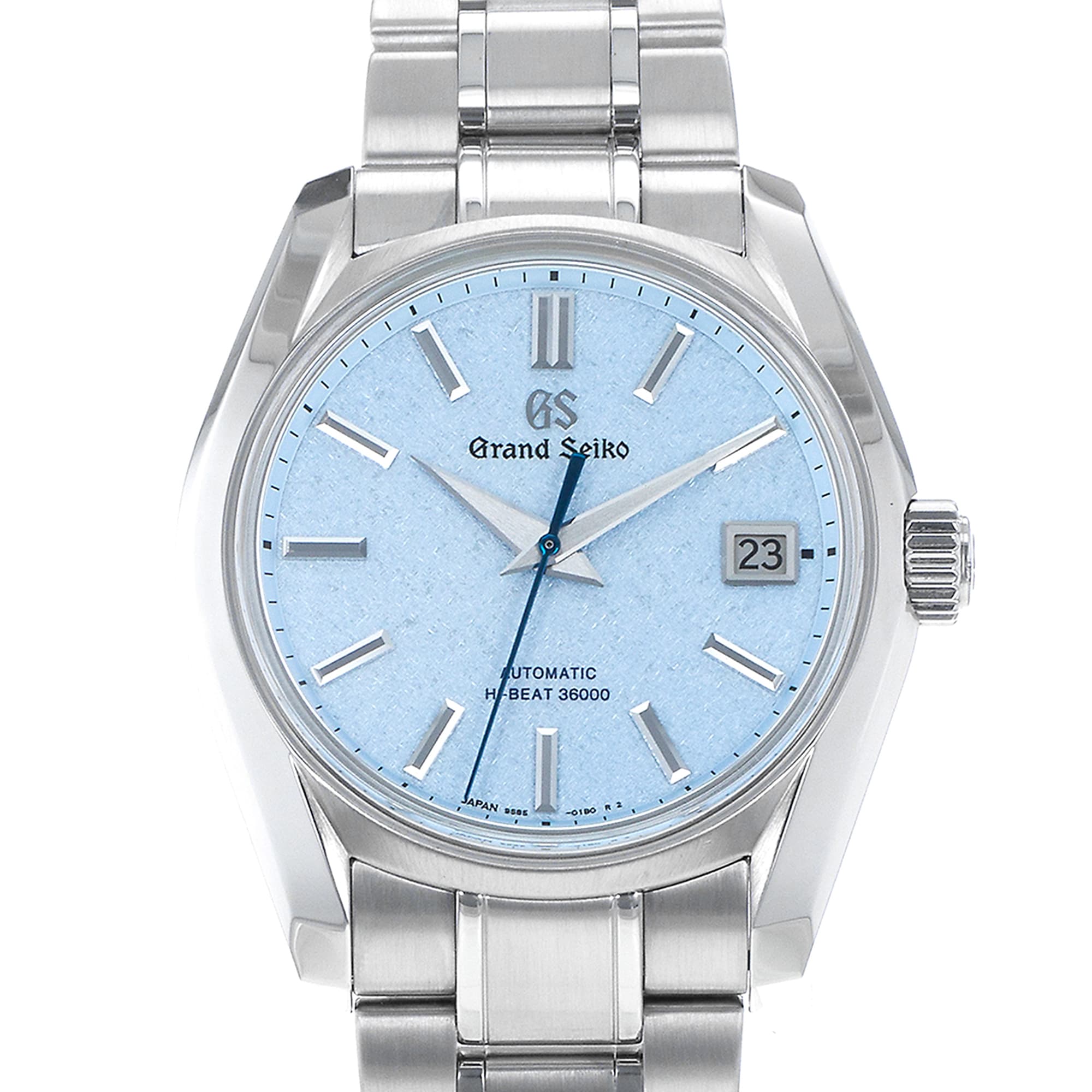 Grand Seiko Heritage SBGH295 40mm USA Exclusive Ice Blue Soko Frost Mens Watch