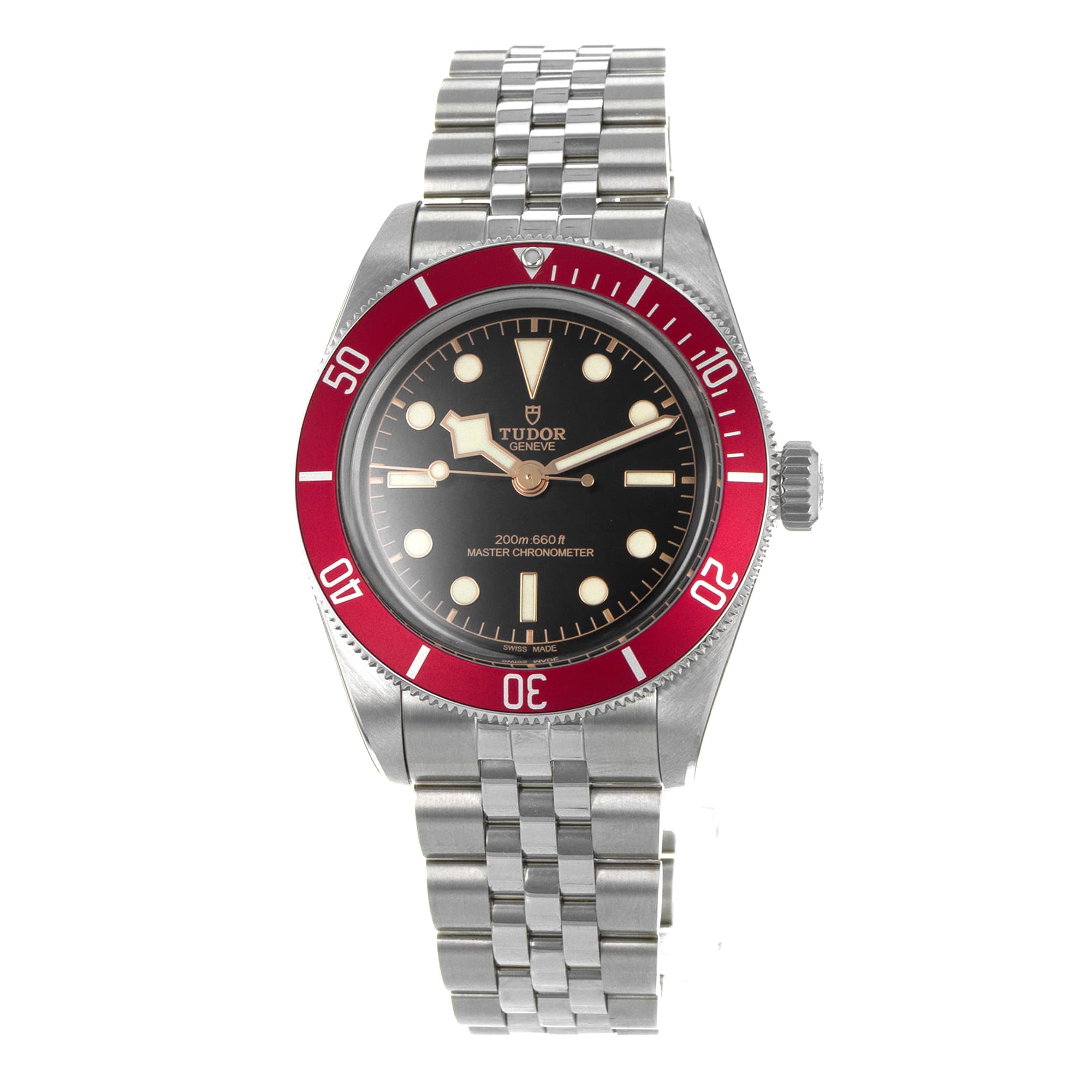 Tudor Black Bay M7941A1A0RU-0003 41mm Red Black Steel Automatic Mens Watch