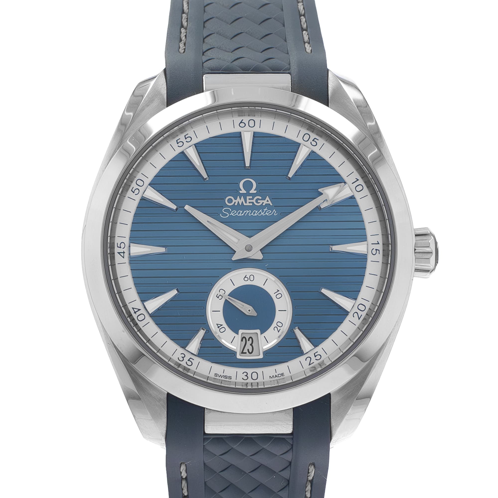 Omega Seamaster Aqua Terra 220.12.41.21.03.005 41mm CoAxial Blue Mens Watch 2022