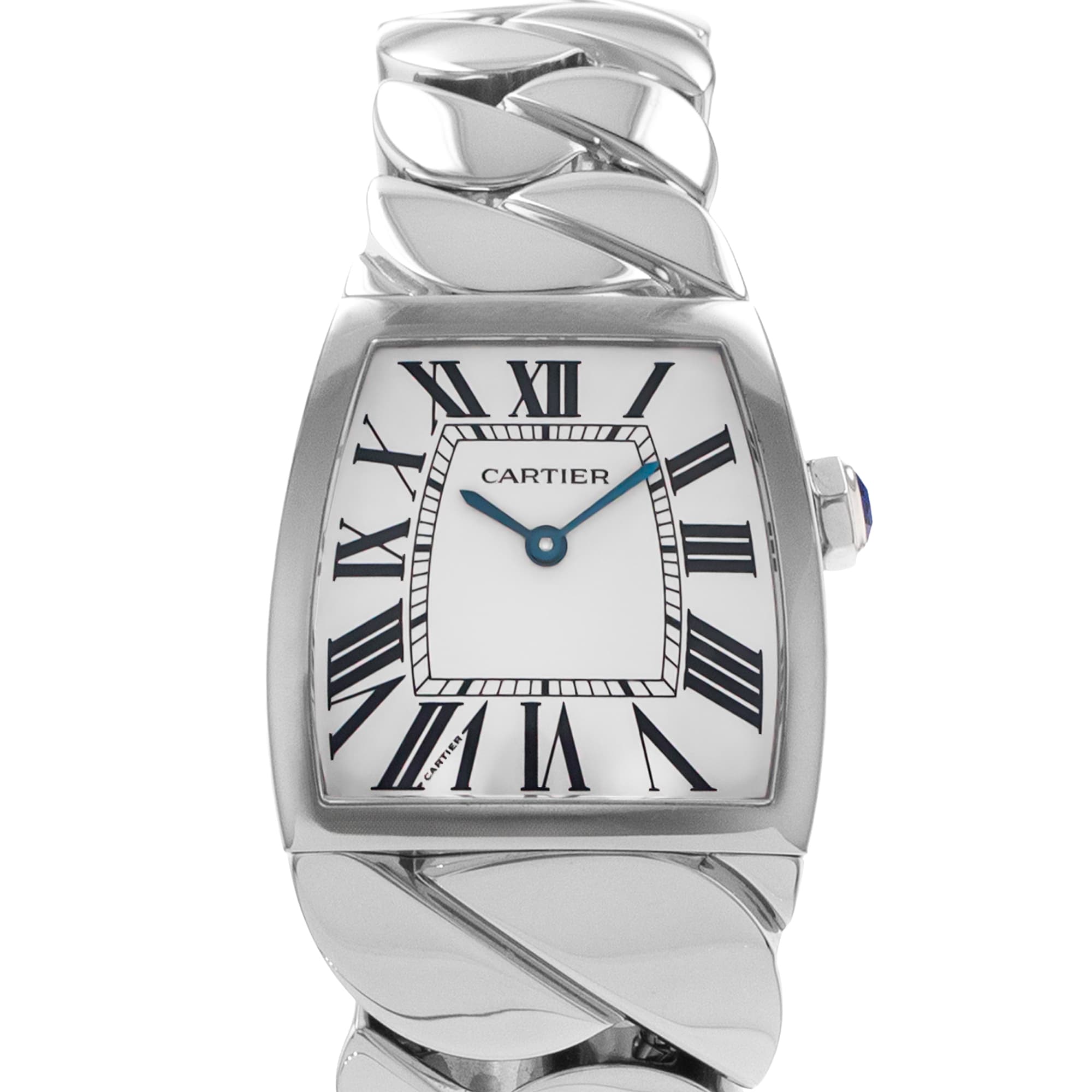 Cartier La Dona de Cartier W6600221 2835 28mm XL Silver Roman Steel Ladies Watch