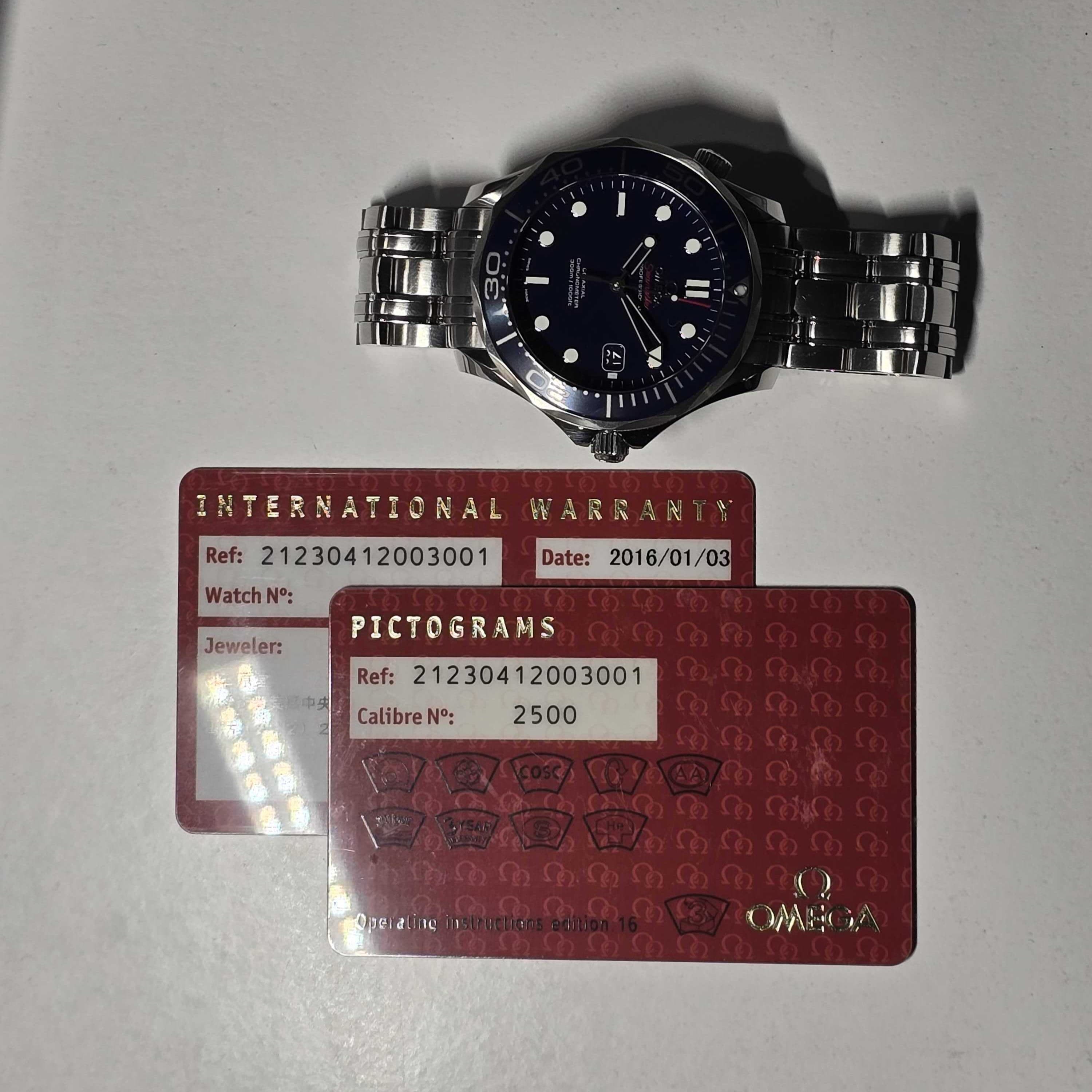 Omega Seamaster Diver 300 M 212.30.41.20.03.001