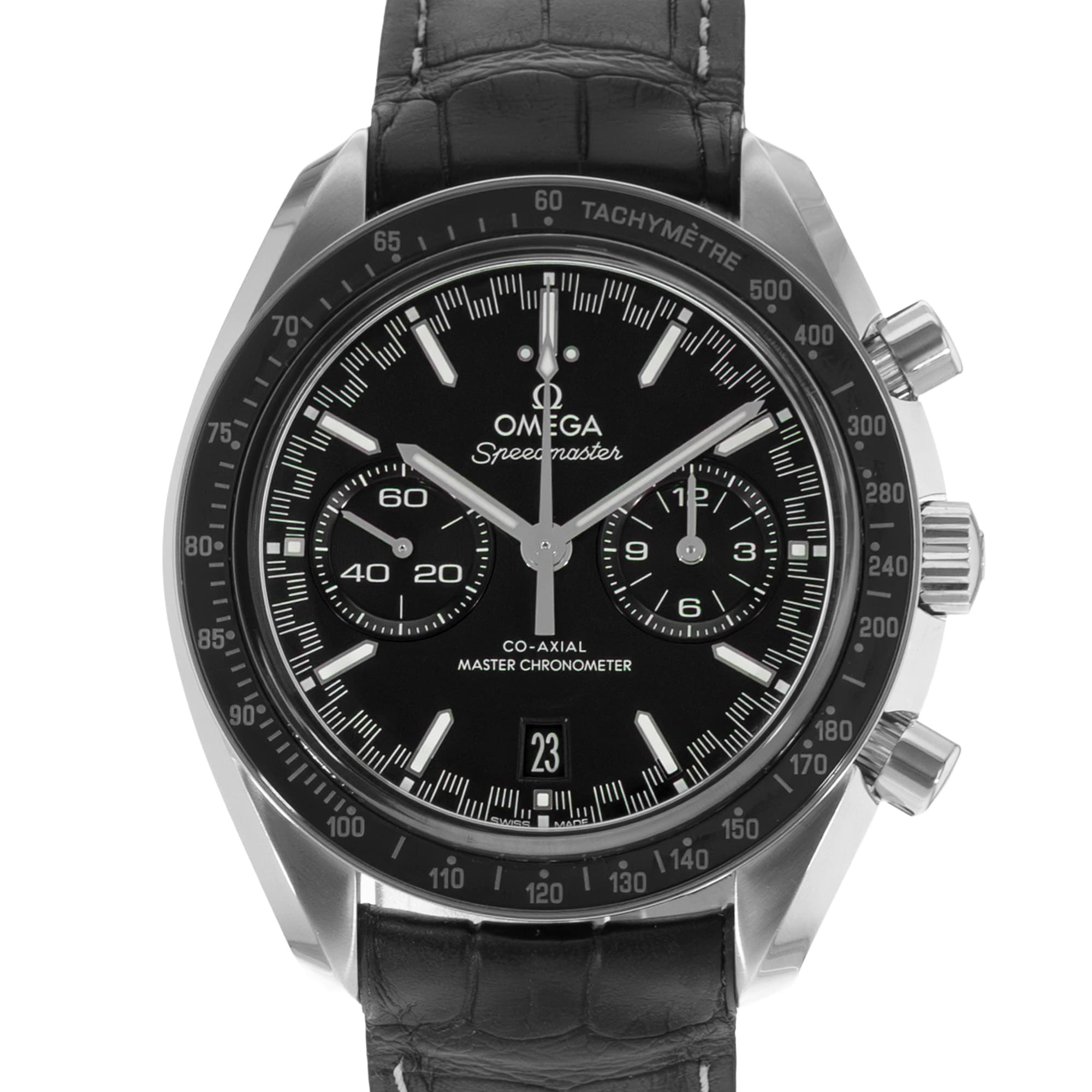Omega Speedmaster Racing 329.33.44.51.01.001 44mm Black Chronograph Mens Watch