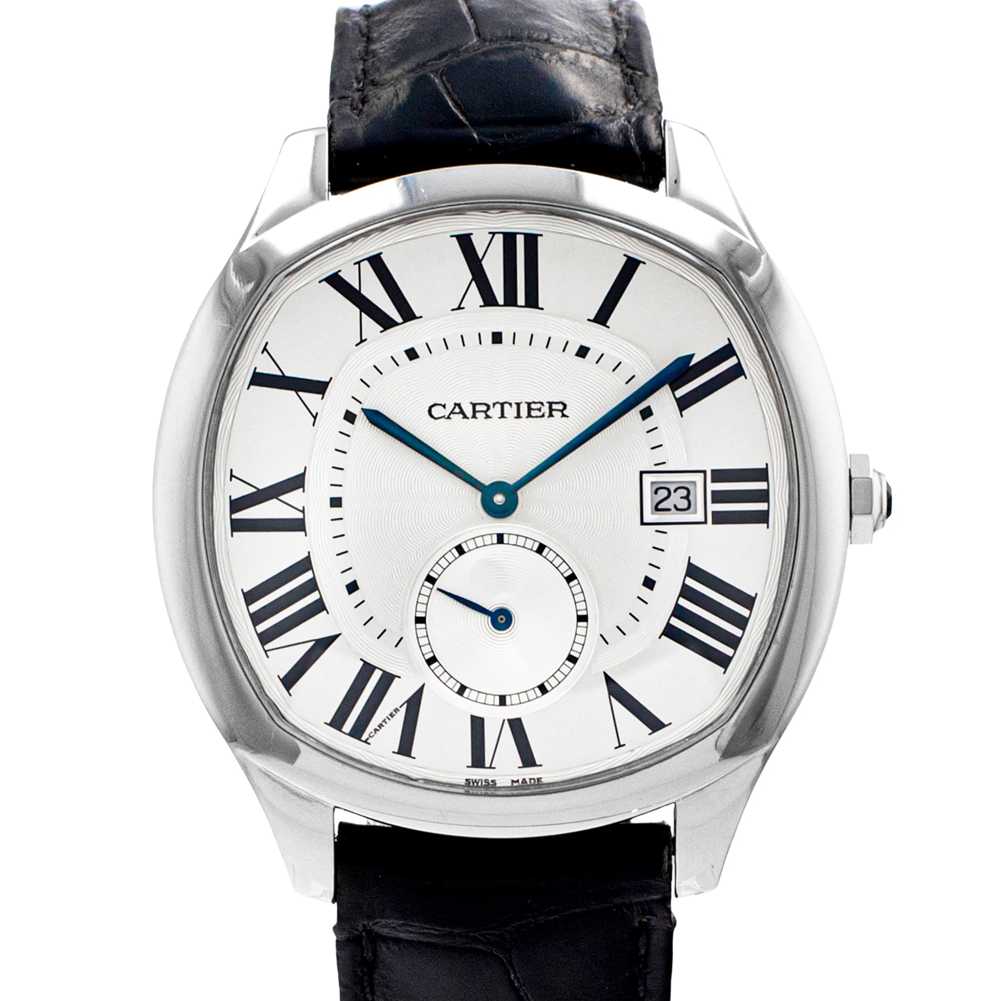 Cartier Drive WSNM0004 3930 40mm Silver Roman Steel Automatic Mens Watch 2020