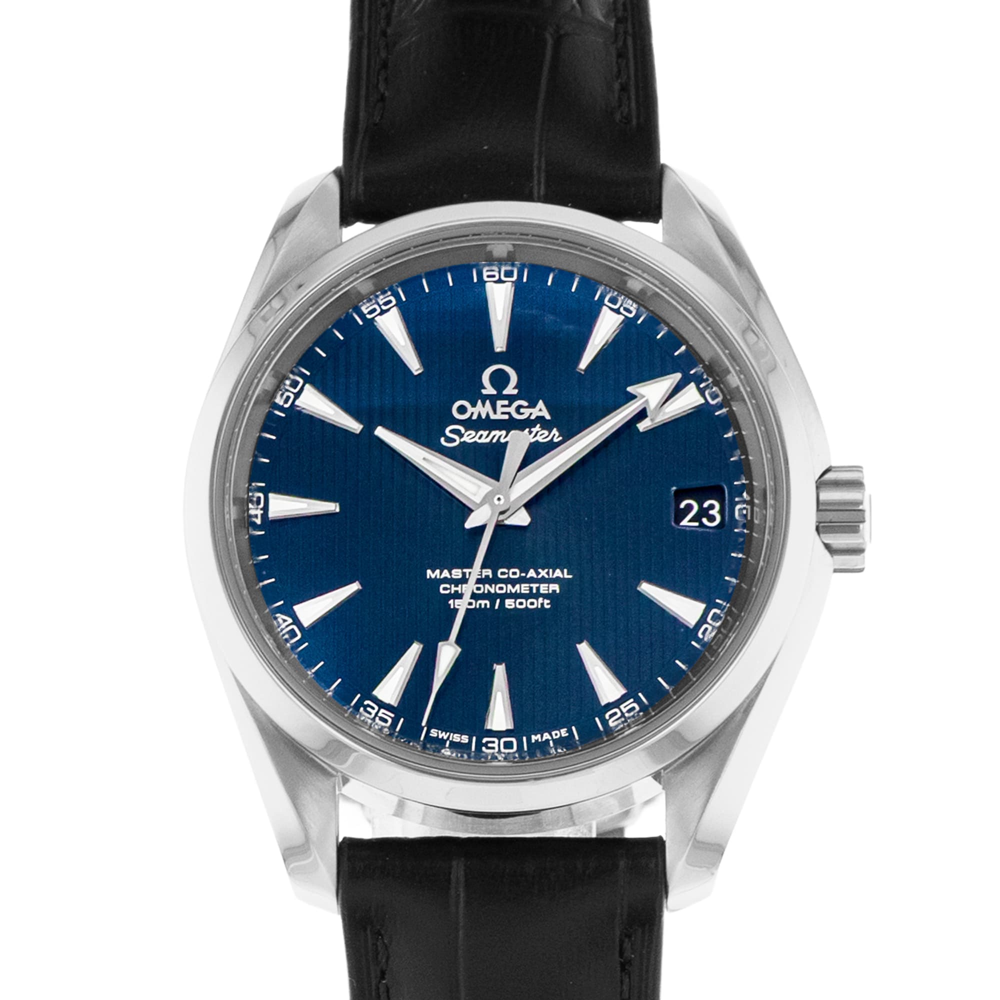 Omega Seamaster Aqua Terra 231.13.42.21.03.001 41mm Blue Index Mens Watch 2015