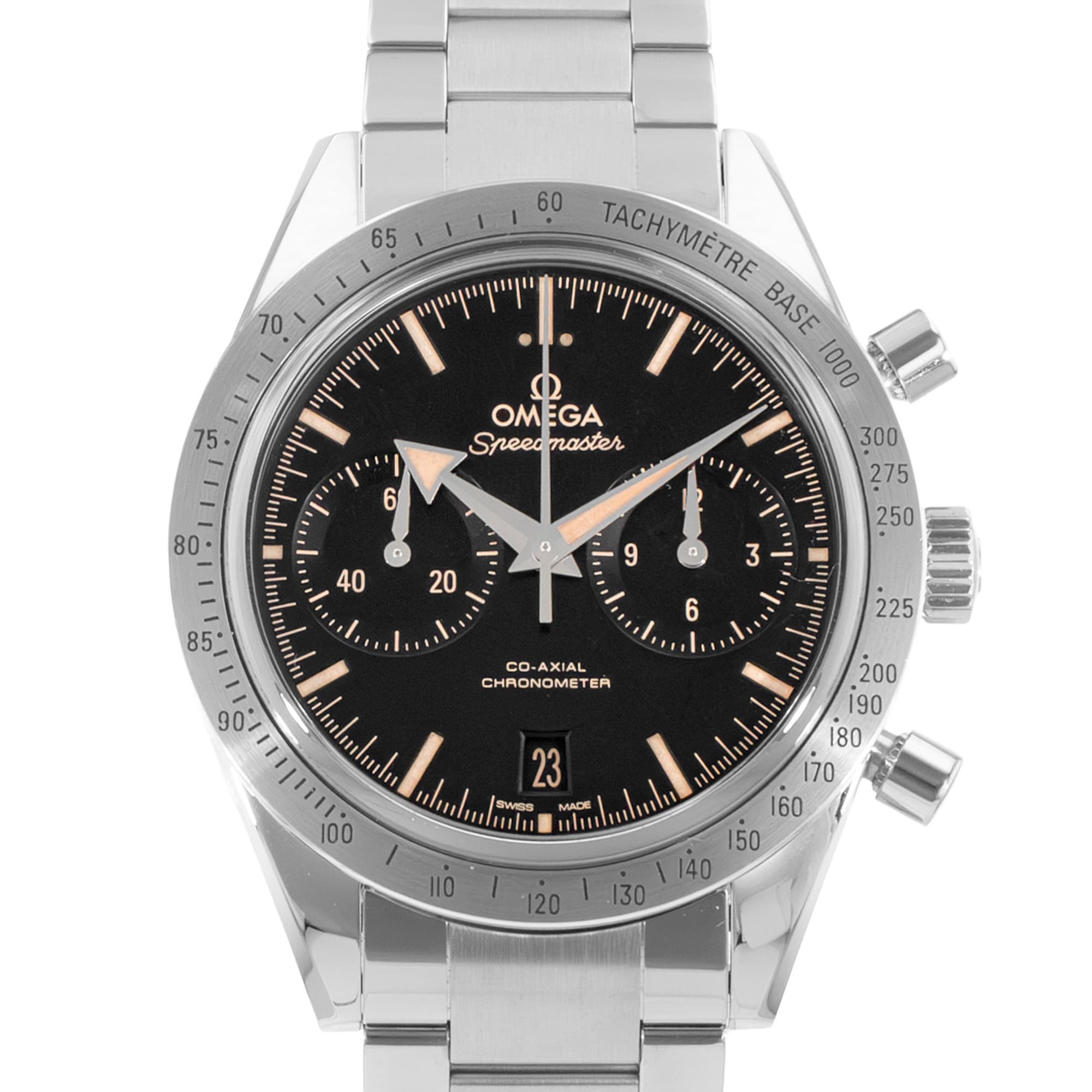 Omega Speedmaster '57 331.10.42.51.01.002 41mm Black Steel Tachymeter Mens Watch