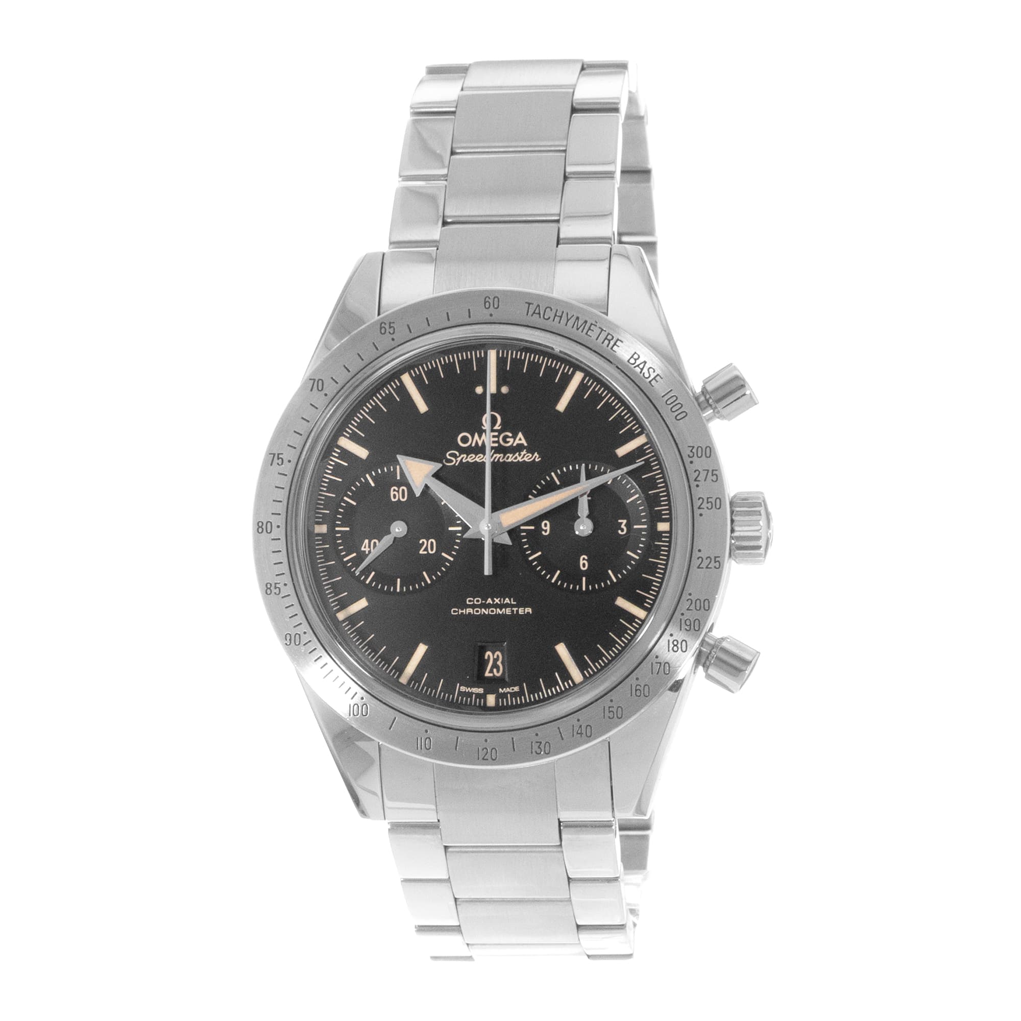 Omega Speedmaster '57 331.10.42.51.01.002 41mm Black Steel Tachymeter Mens Watch