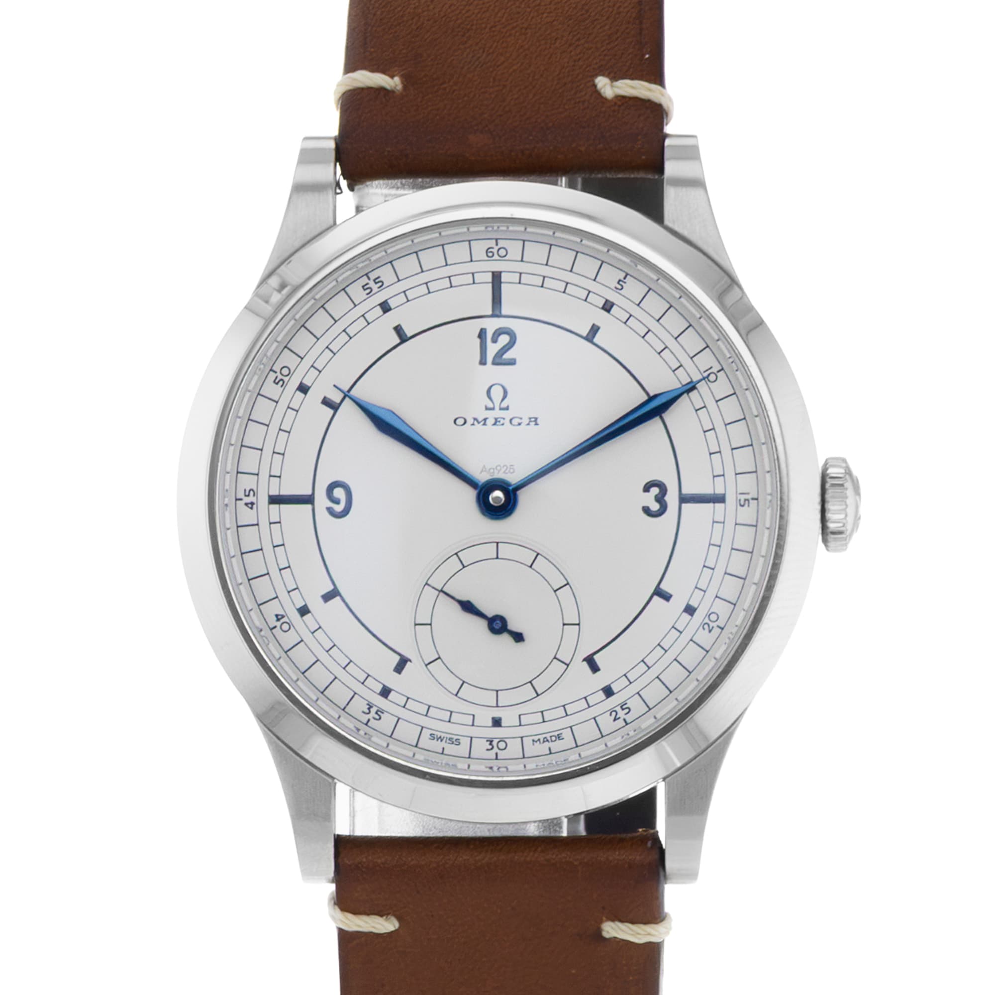 Omega Classic 511.12.39.21.99.002 39mm Steel Leather manual Mens Watch 2022