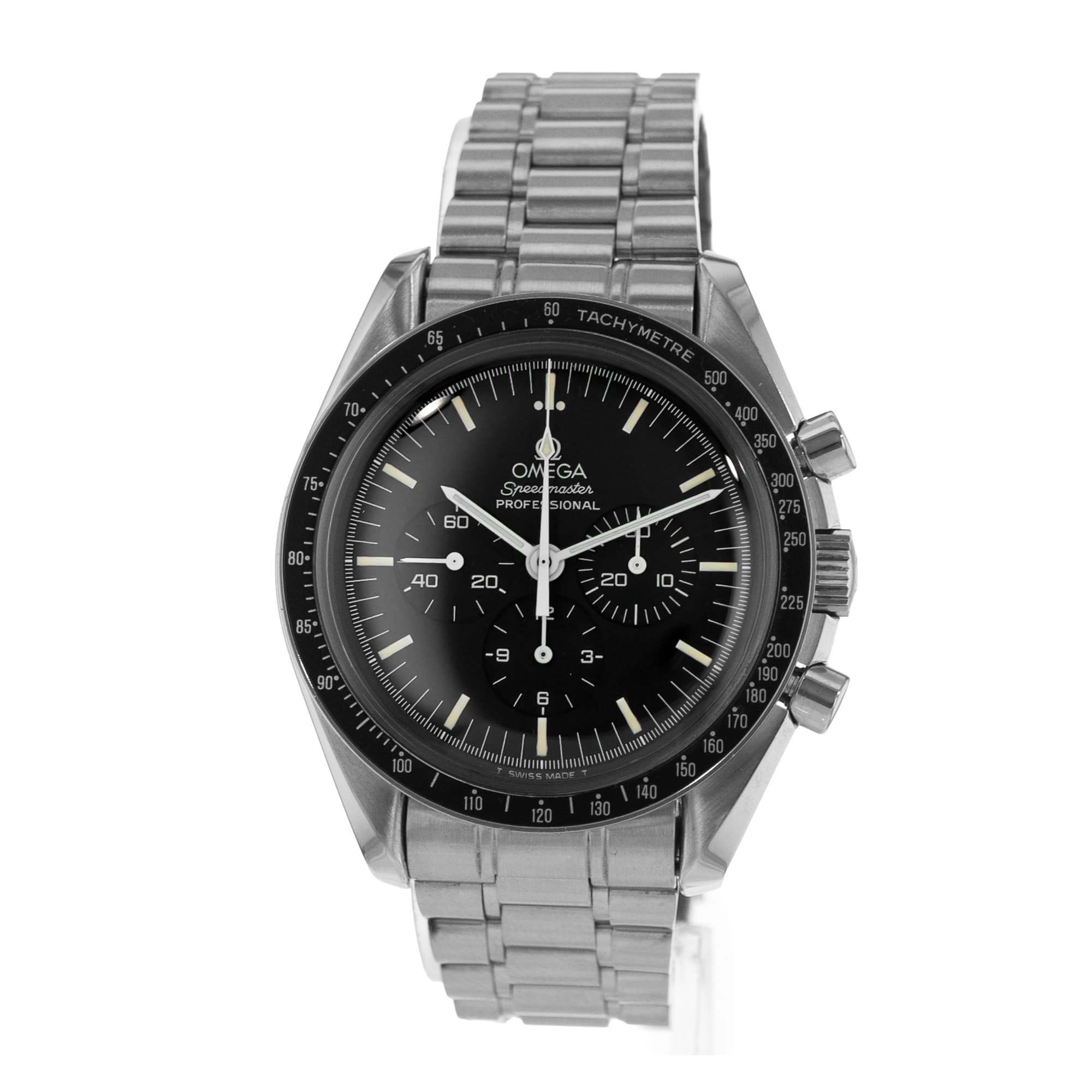Omega Seamaster Professional 3590.50 42mm Black Steel Manual Mens Watch 1985