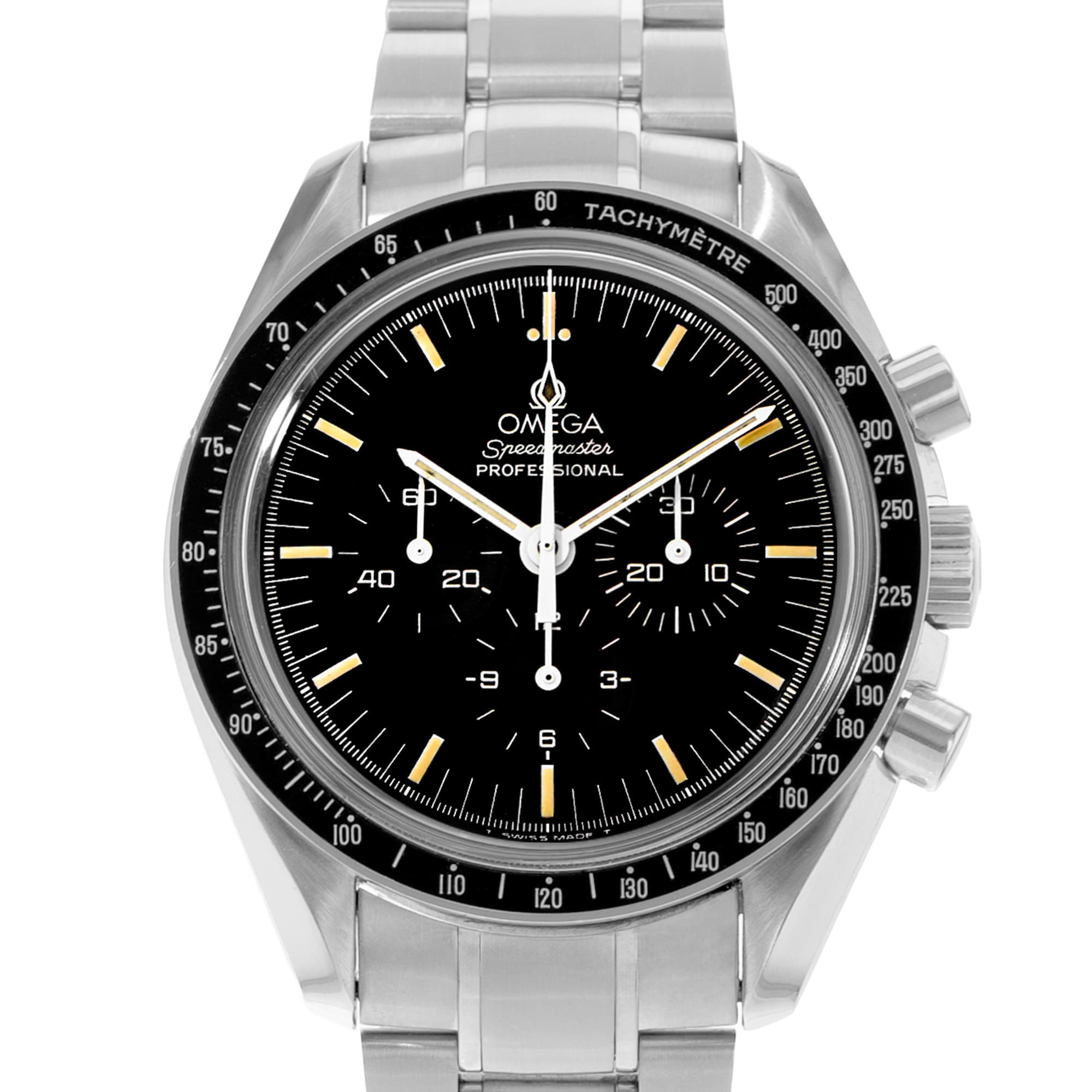 Omega Speedmaster 3590.50.00 42mm Black Index Steel Automatic Mens Watch 1992