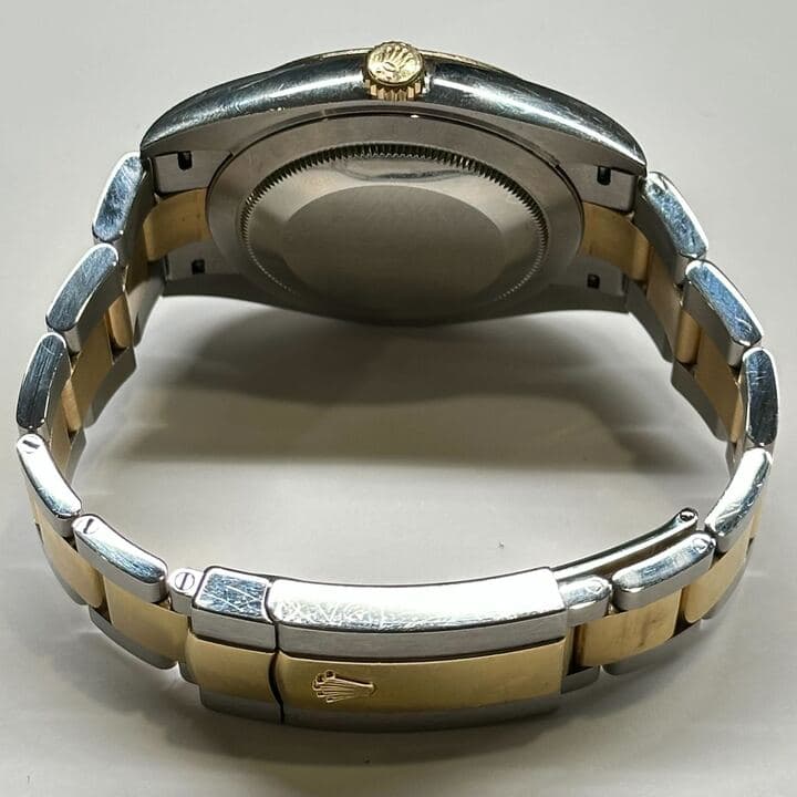Rolex Datejust 41 126303 Black Index Steel Yellow Gold Oyster Mens Watch 2020