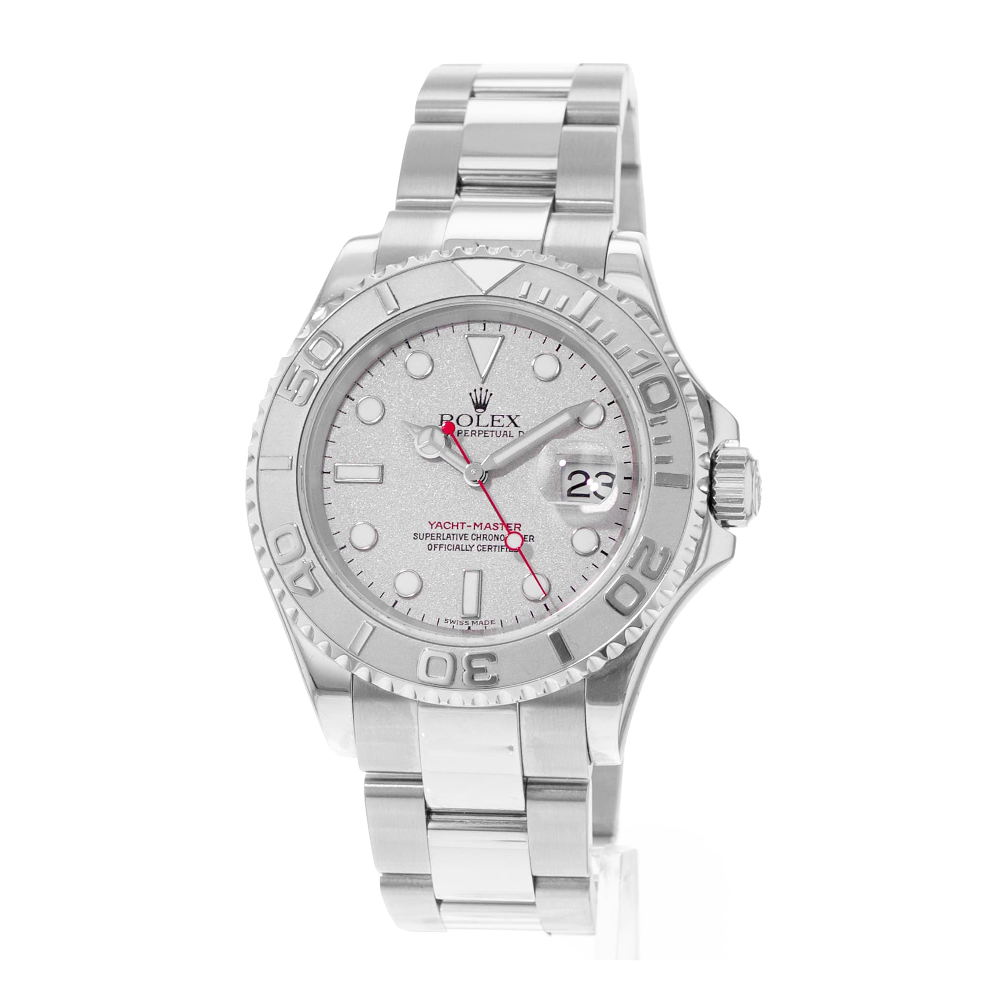 Rolex Yacht-Master 40 16622 Platinum Steel Oyster Automatic Mens Watch 2004
