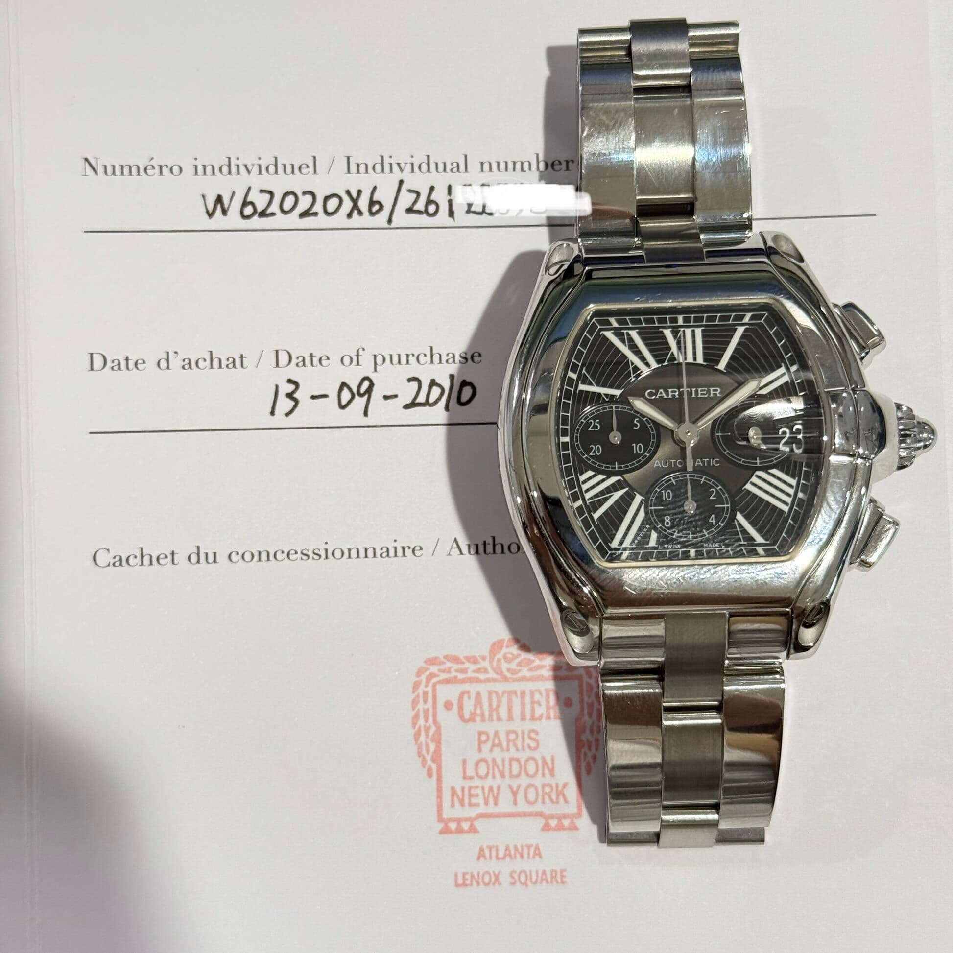 Cartier Roadster W62020X6