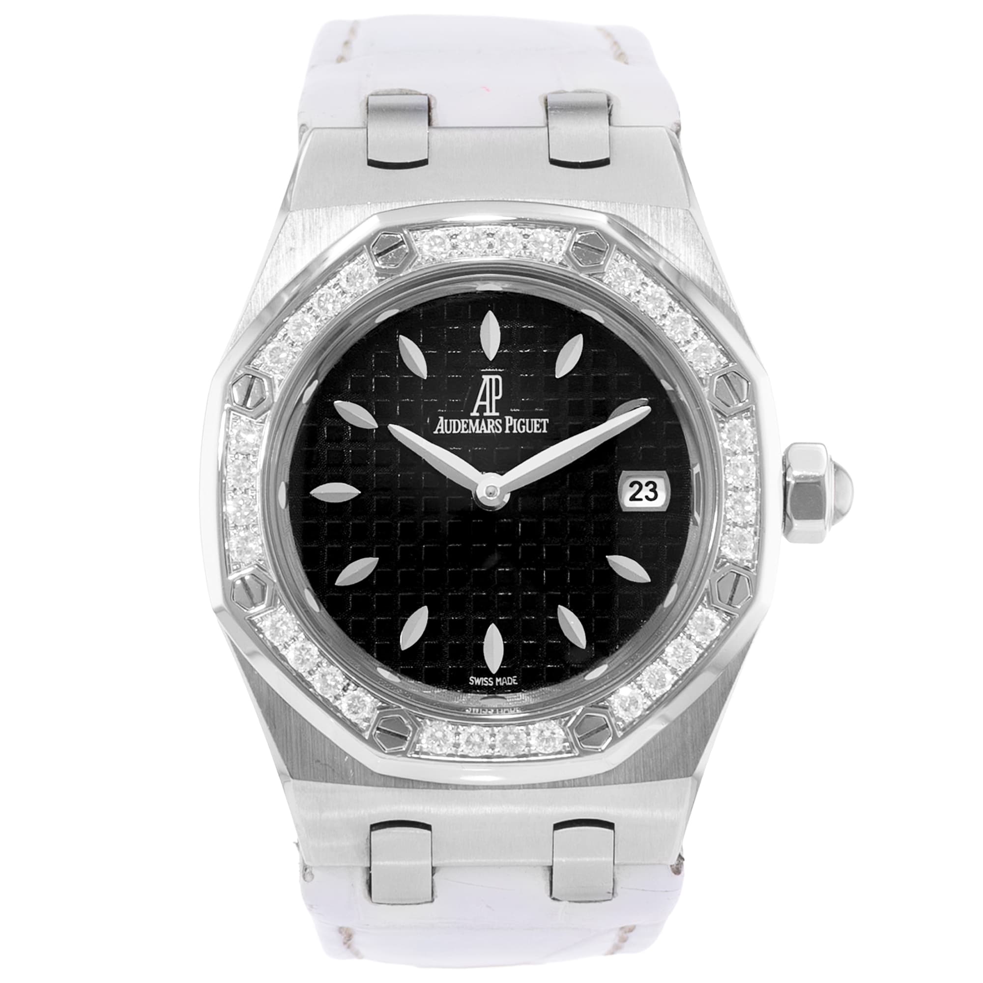 Audemars Piguet Royal Oak Lady 67601ST 33mm Diamond Steel Ladies Watch 2008