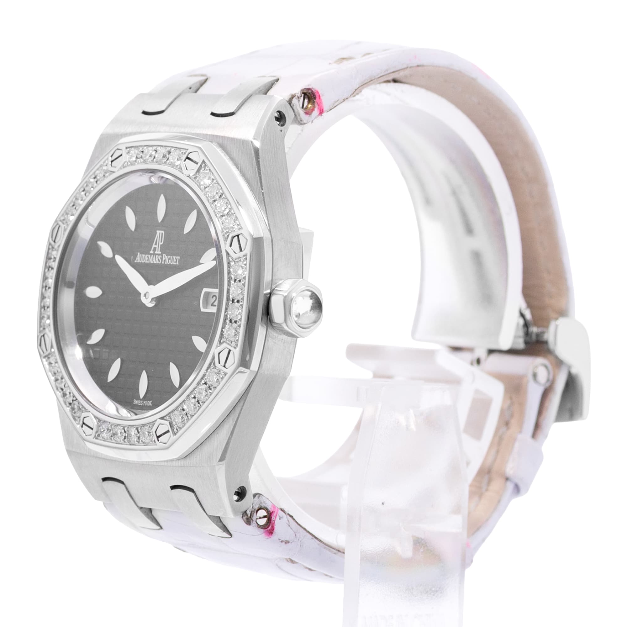 Audemars Piguet Royal Oak Lady 67601ST 33mm Diamond Steel Ladies Watch 2008