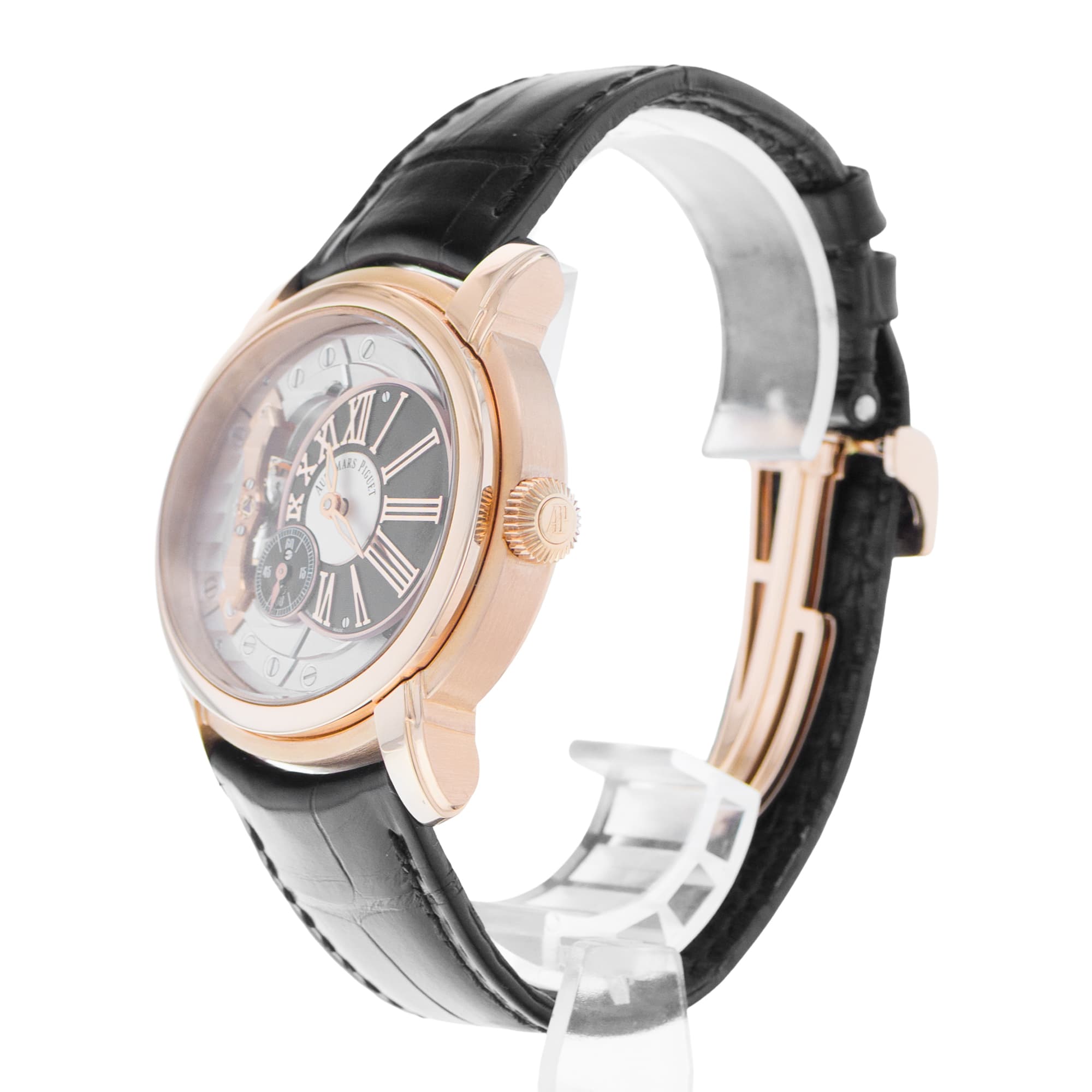 Audemars Piguet Millenary 4101 15350OR.OO.D093CR.01 47mm Skeleton 18k Rose Gold