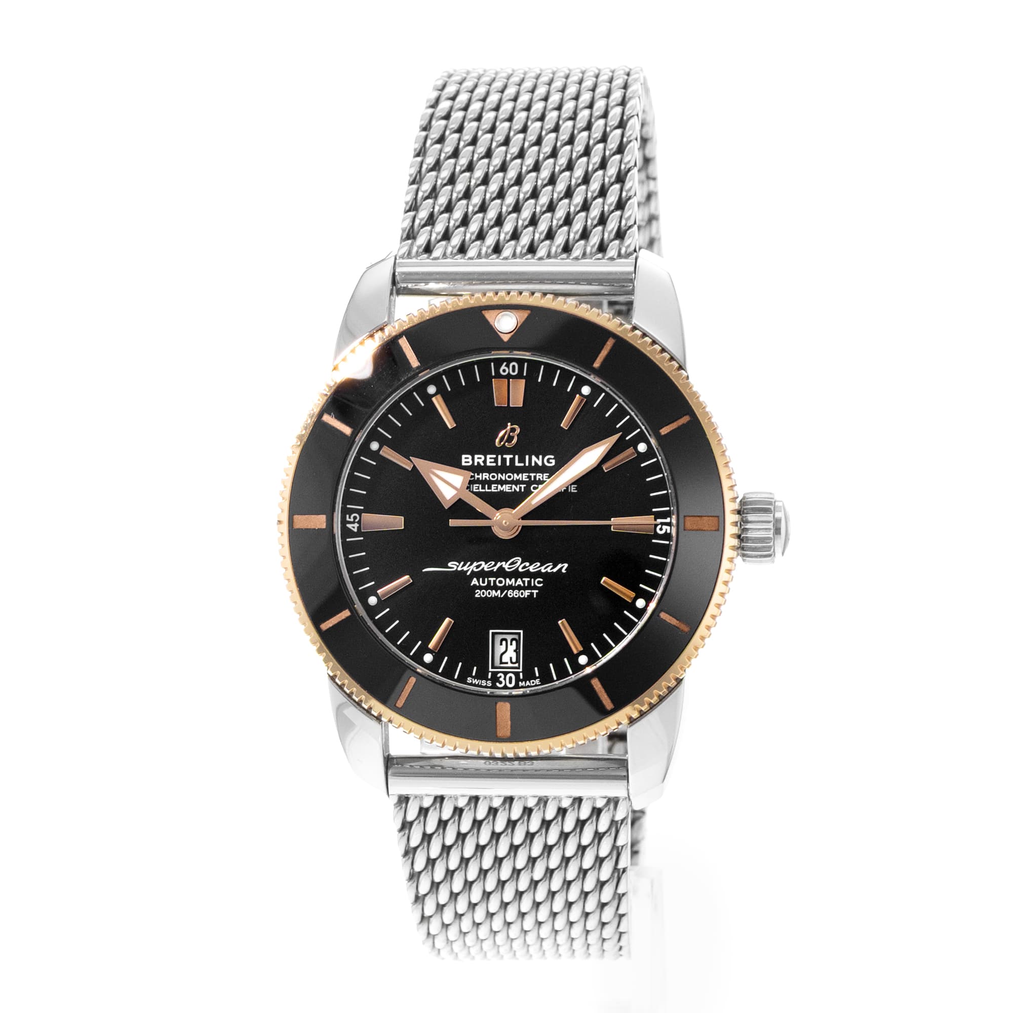 Breitling Superocean Heritage 42 UB2010121B1A1 40mm Steel 18k Red Gold Watch