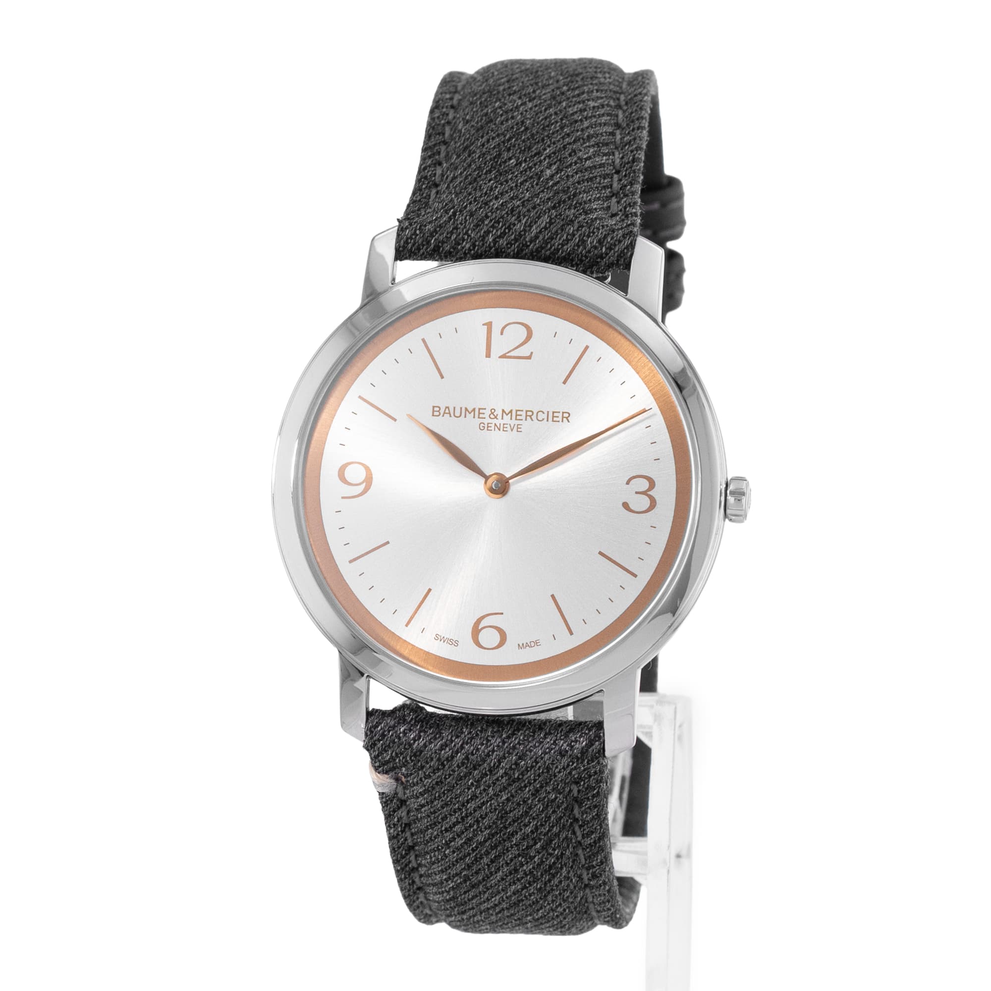 Baume & Mercier Classima M0A10703 39mm Silver Steel Mens Watch Box Card 2026