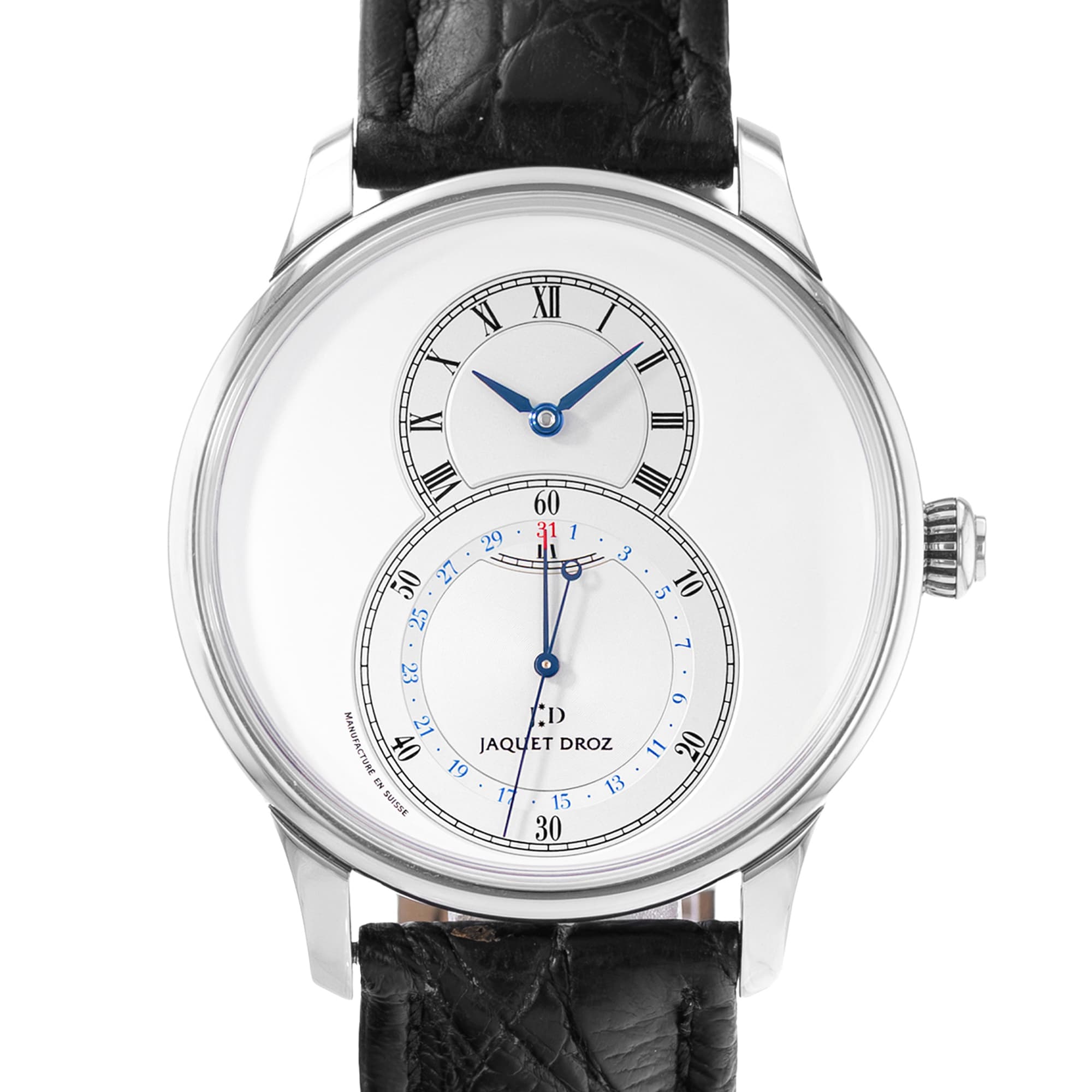 Jaquet-Droz Grande Seconde J007030242 43mm Silver Steel Automatic Mens Watch