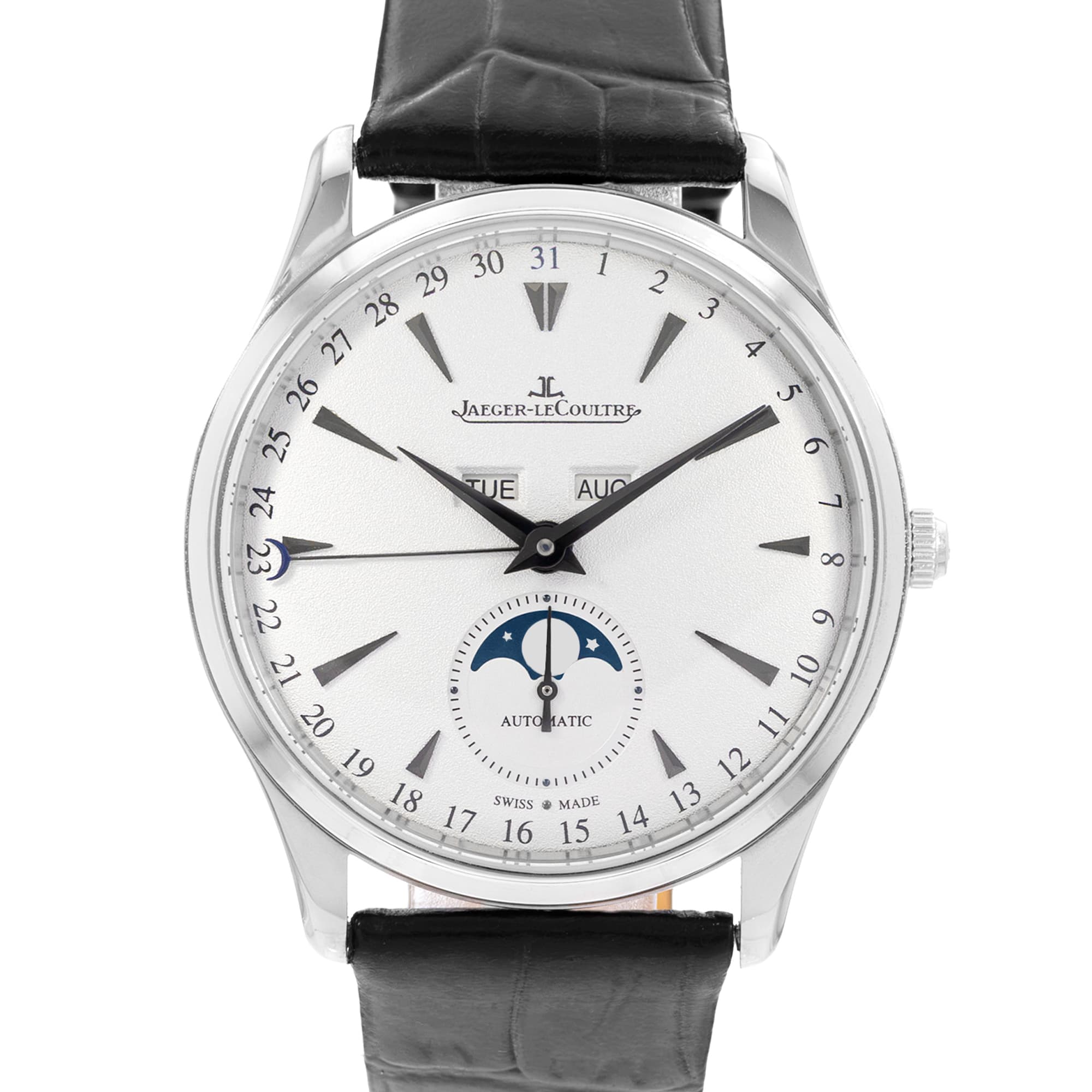 Jaeger-LeCoultre Master Ultra Thin Calendar Q1263520 176.398.S 39mm White Gold