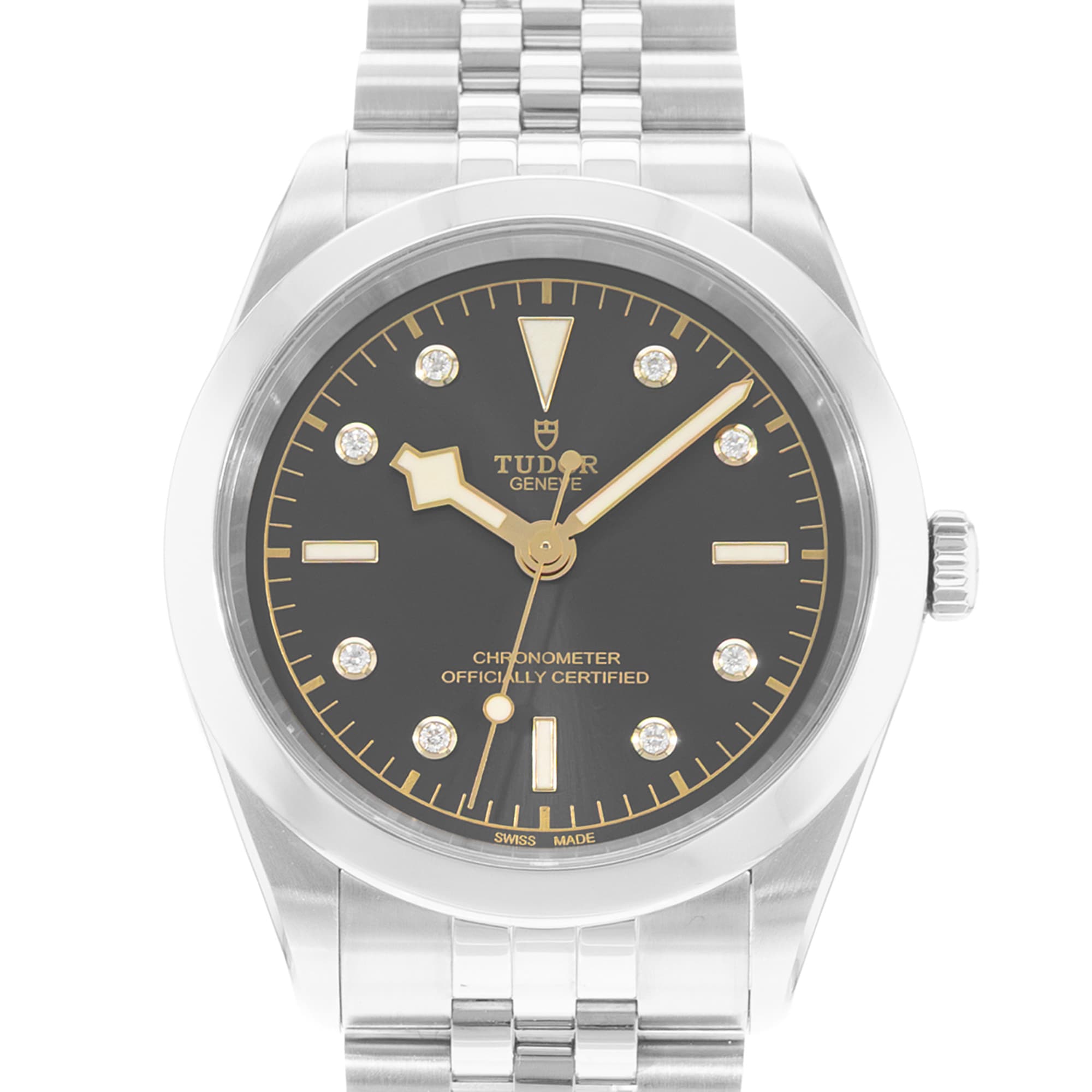 Tudor Black Bay M79680-0004 41mm Anthracite Dial Steel Mens Watch Card