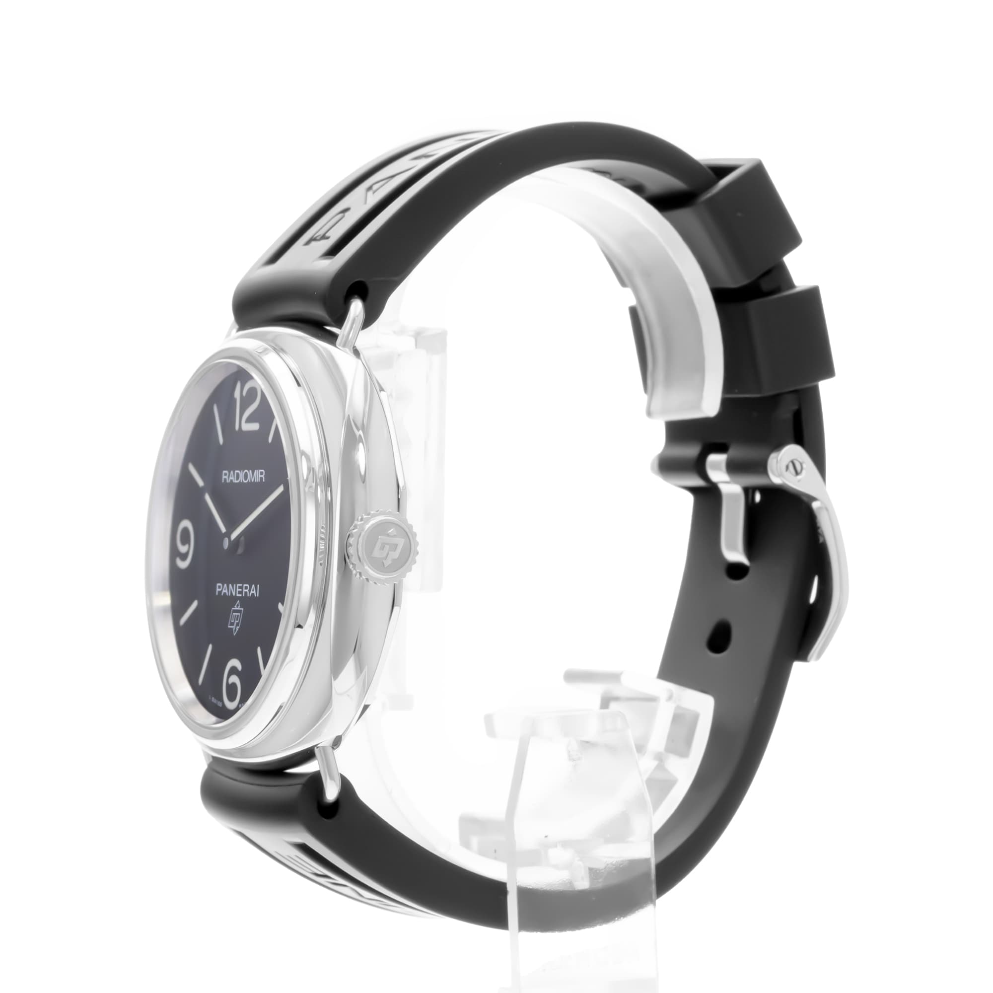Panerai Radiomir PAM00753 45mm Black Dial Steel Rubber Mens Watch