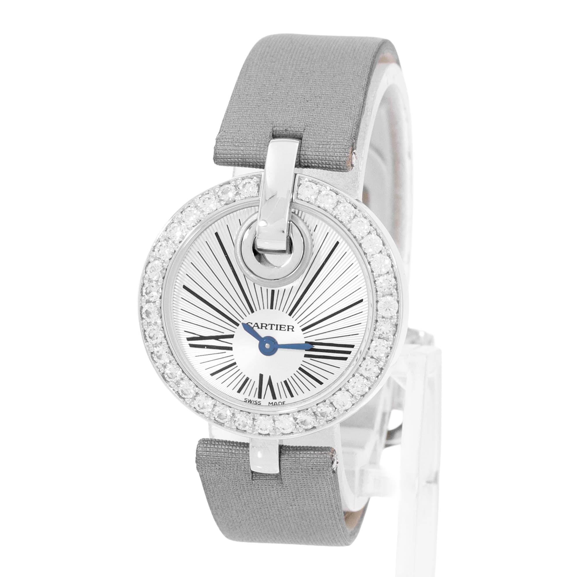 Cartier Captive de Cartier WG600008 3117 27mm Small Diamonds White Gold