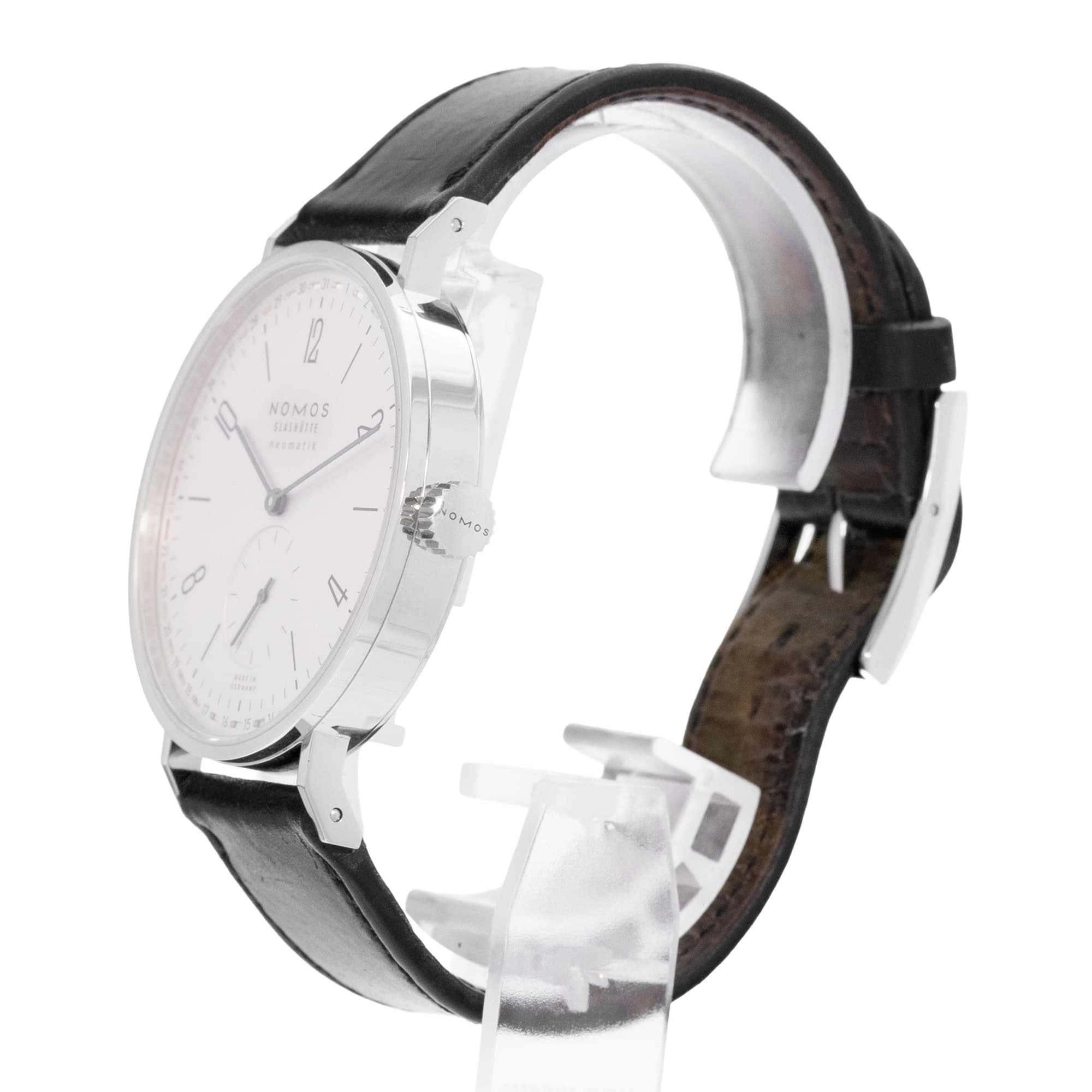 NOMOS Tangente Neomatik 147/147.SB 39mm Silver Dial Steel Automatic Mens Watch