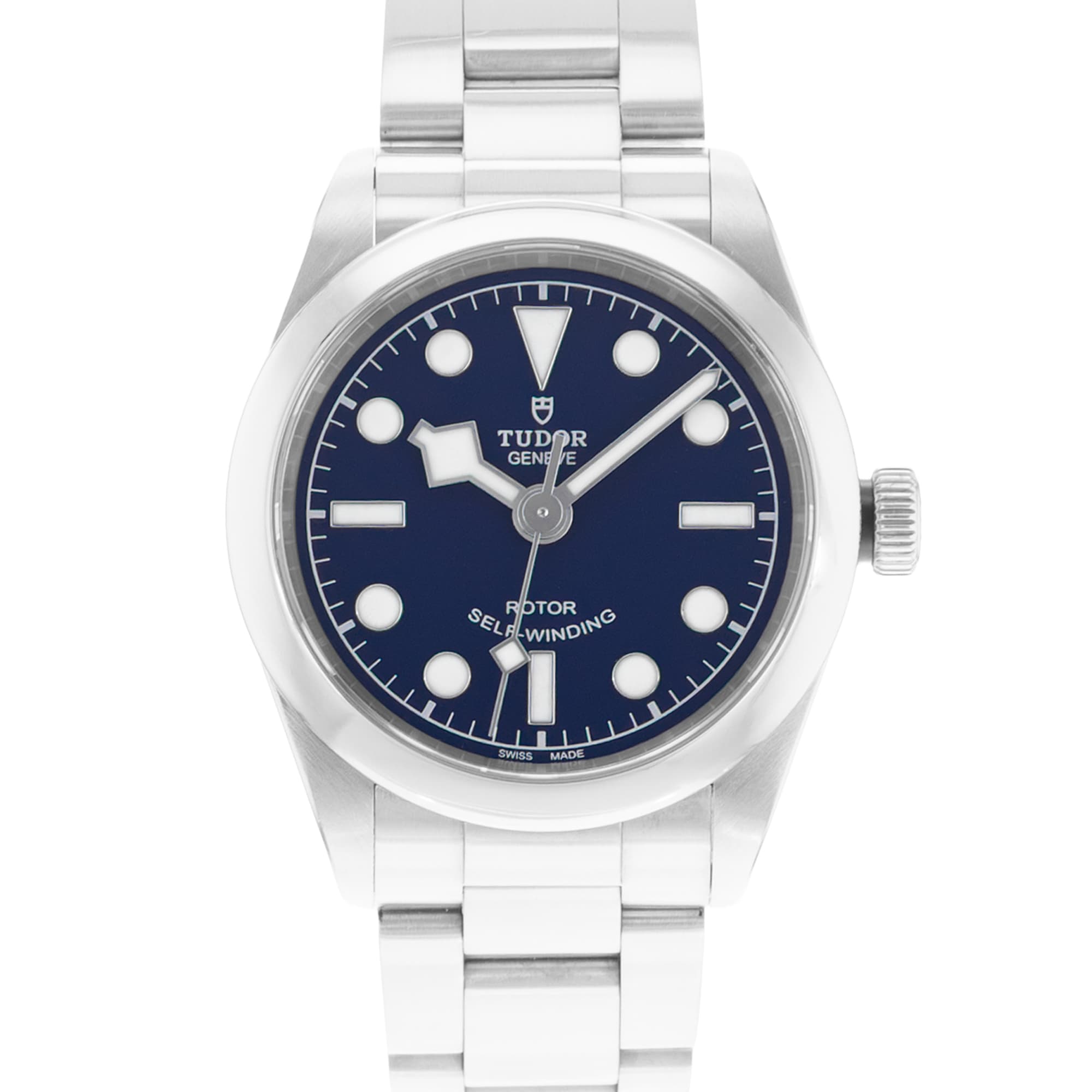 Tudor Black Bay 79580 32mm Blue Dial Steel Automatic Mens Watch Box