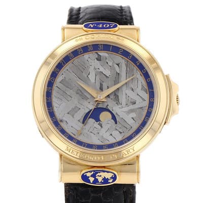 Corum Meteorite Peary 71.450.58 34mm Yellow Gold Watch