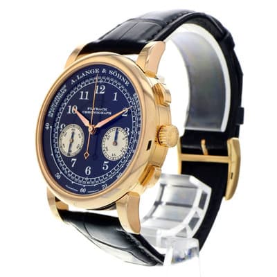 A. Lange & Söhne 1815 401.031 Panda Flyback Chronograph 18k 39mm Rose Gold Watch