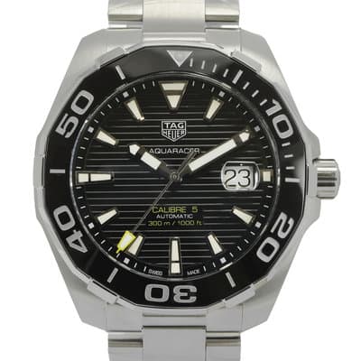 TAG Heuer Aquaracer WAY201A.BA0927 43mm Unworn Luminous hands & indices