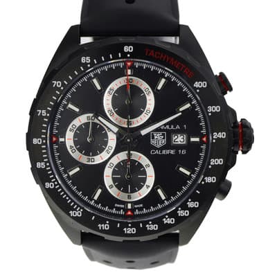 TAG Heuer Formula 1 CAZ2011.FT8024 Unworn 44mm Calibre 16 black PVD steel