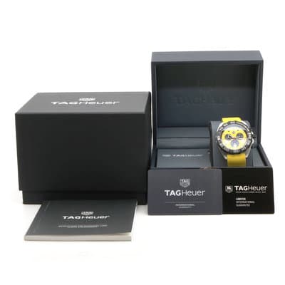 TAG Heuer Formula 1 CAZ101AM.FT8054 Unworn 43mm Chronograph B/P 2023