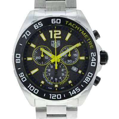 TAG Heuer Formula 1 CAZ101AG.BA0842 Unworn 43mm Chronograph B/P 2023