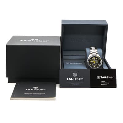 TAG Heuer Formula 1 CAZ101AG.BA0842 Unworn 43mm Chronograph B/P 2023