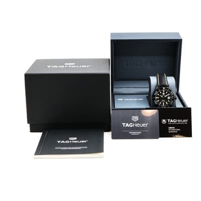 TAG Heuer Aquaracer WAY218A.FC6362 41mm Unworn Titanium Date B/P 2023