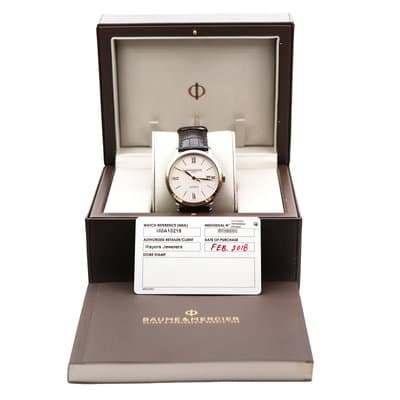 Baume & Mercier Classima M0A10216 40mm unworn steel & 18K rose gold
