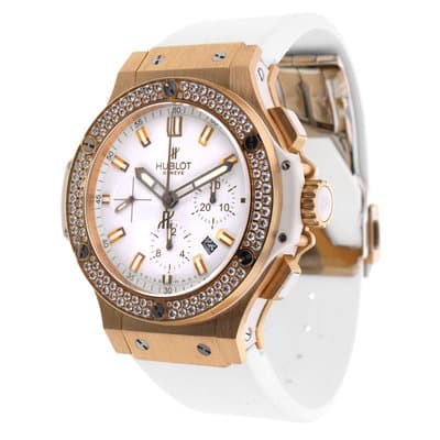 Hublot Big Bang 301.PE.230.RW.114 44mm white Factory diamond bezel rose gold