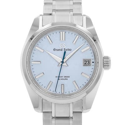 Grand Seiko Heritage Collection SLGH013 40mm Light Blue Steel Mens Watch 2024