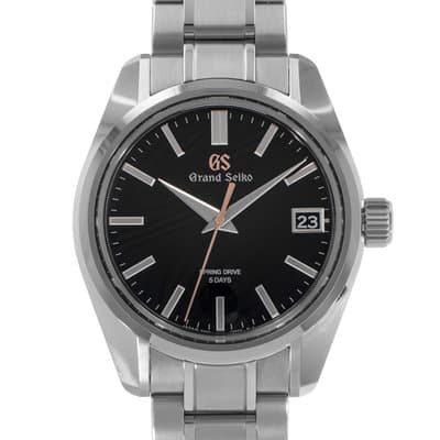 Grand Seiko Heritage Collection SLGA013G Black Steel Automatic Mens Watch 2022