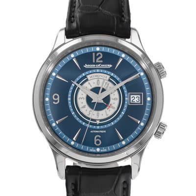 Jaeger-LeCoultre Master Memovox Q410848J Control 40mm Blue Mens Watch 2021