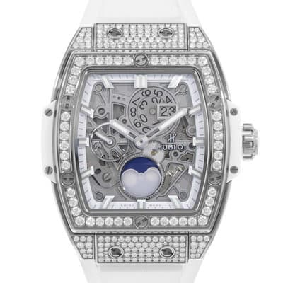 Hublot Spirit of Big Bang 647.NE.2070.RW.1604 42mm Diamond Titanium Mens Watch