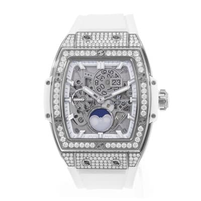 Hublot Spirit of Big Bang 647.NE.2070.RW.1604 42mm Diamond Titanium Mens Watch