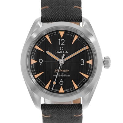 Omega Seamaster Railmaster 220.12.40.20.01.001 40mm Black Automatic Mens Watch